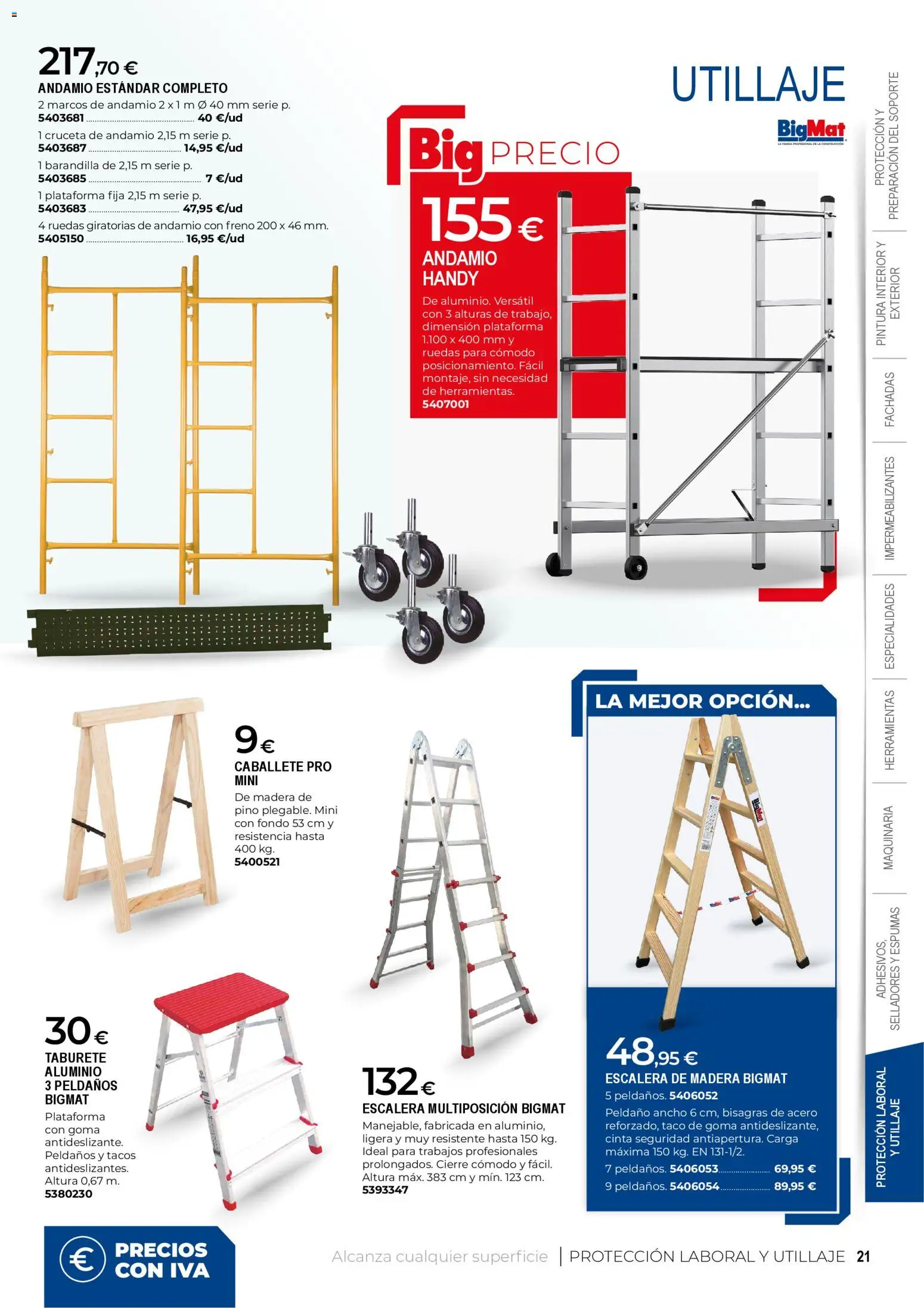 BigMat - Pintura 2026 │ válido desde el 20.04.2026 | Página: 21 | Productos: Taburete, Tacos