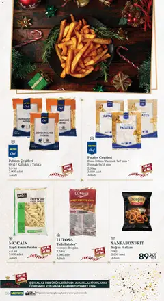01.12.2025 tarihinden itibaren geçerli olan Metro kataloğu önizlemesi | Sayfa: 36 | Ürünler: Elma, Patates, Soğan, Fare