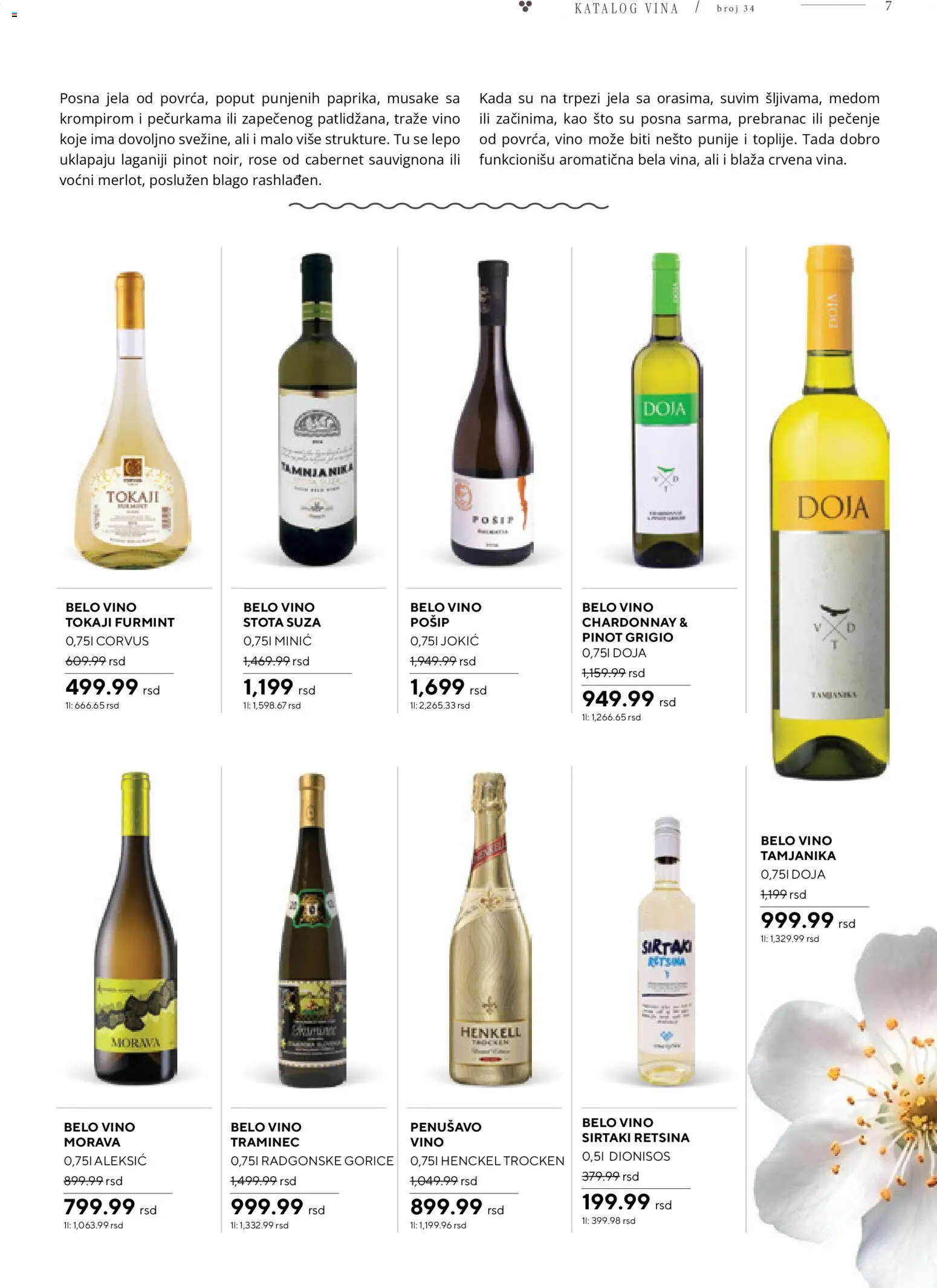 Idea katalog - važi od 09.04.2026 | Strana: 7 | Proizvode: Chardonnay, Sto, Pinot grigio, Belo vino