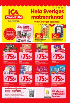 ICA Kvantum - Hässelby - Förhandsvisning av reklamblad från butik ICA Kvantum aktuell från 25.08.2025