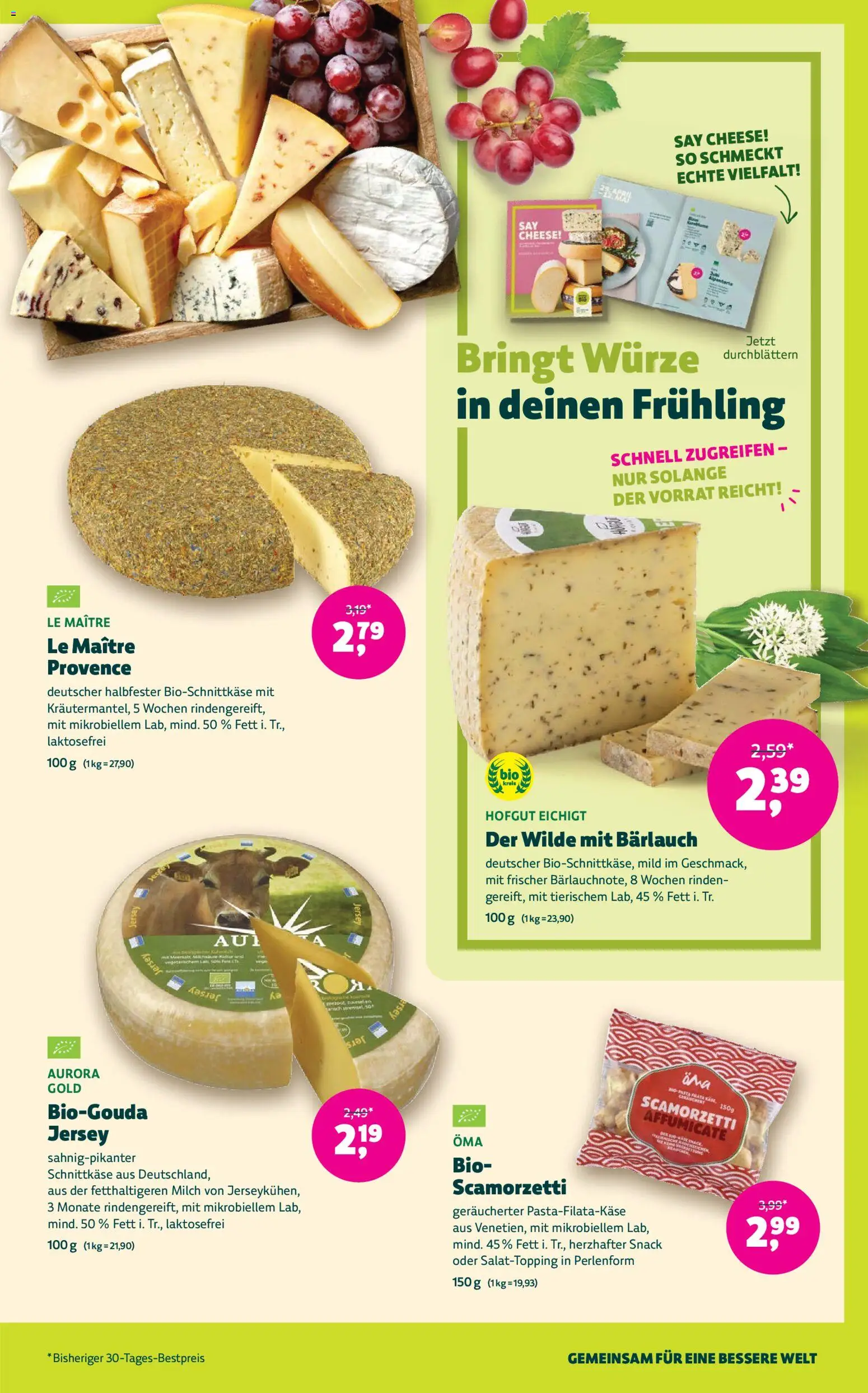 Denns BioMarkt Angebote gültig ab 22.04.2026 | Seite: 7 | Produkte: Milch