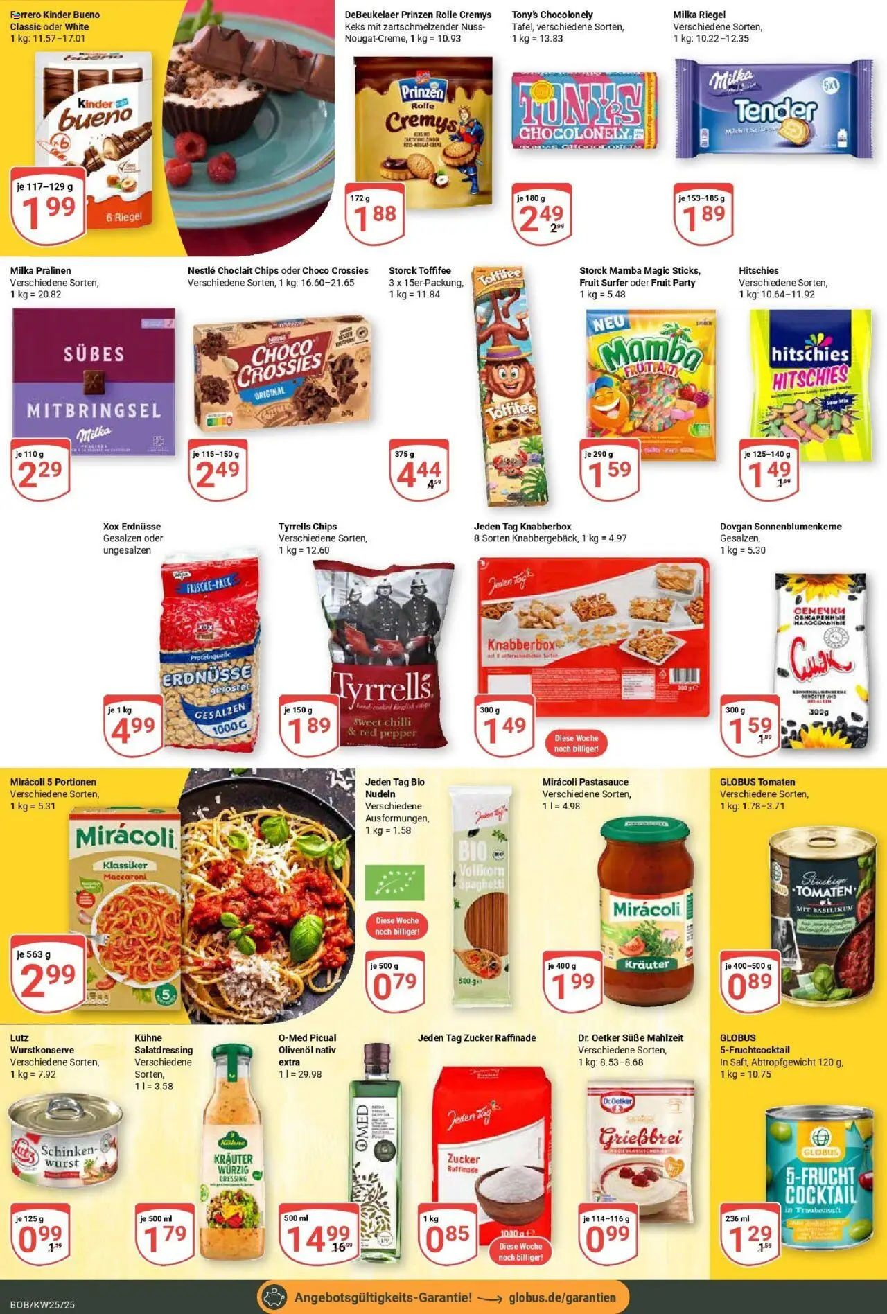 Globus prospekt Bobenheim-Roxheim	 - gültig ab dem 15.06.2025 | Seite: 10 | Produkte: Wurst, Toffifee, Pasta, Schinken