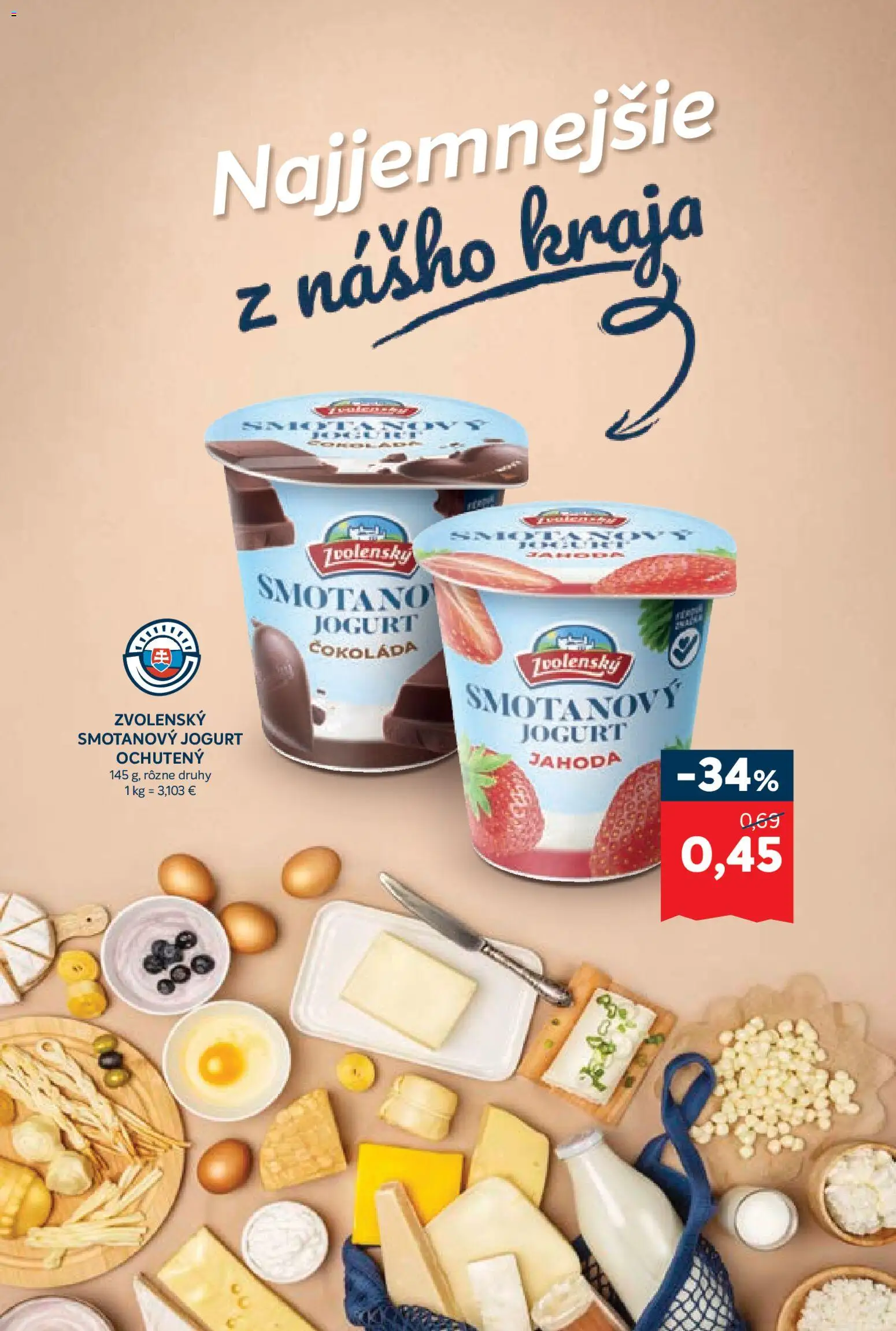 Nové Kraj akcie – leták je platný od 05.03.2026 | Strana: 7 | Produkty: Jogurt, Čokoláda