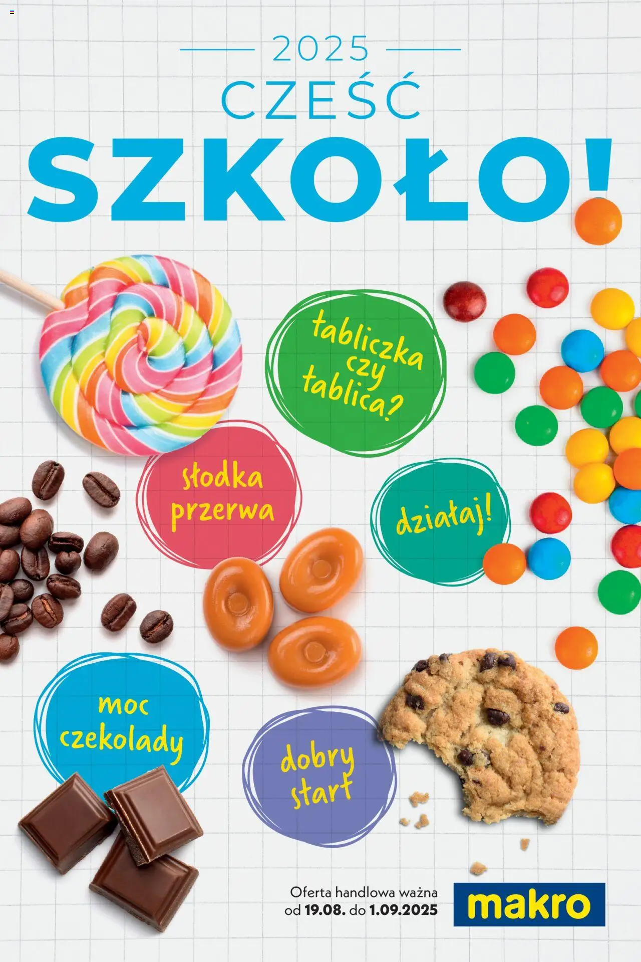Makro Gazetka - Katalog Back to School od 19.08.2025 | Strona: 1 | Produkty: Czekolady