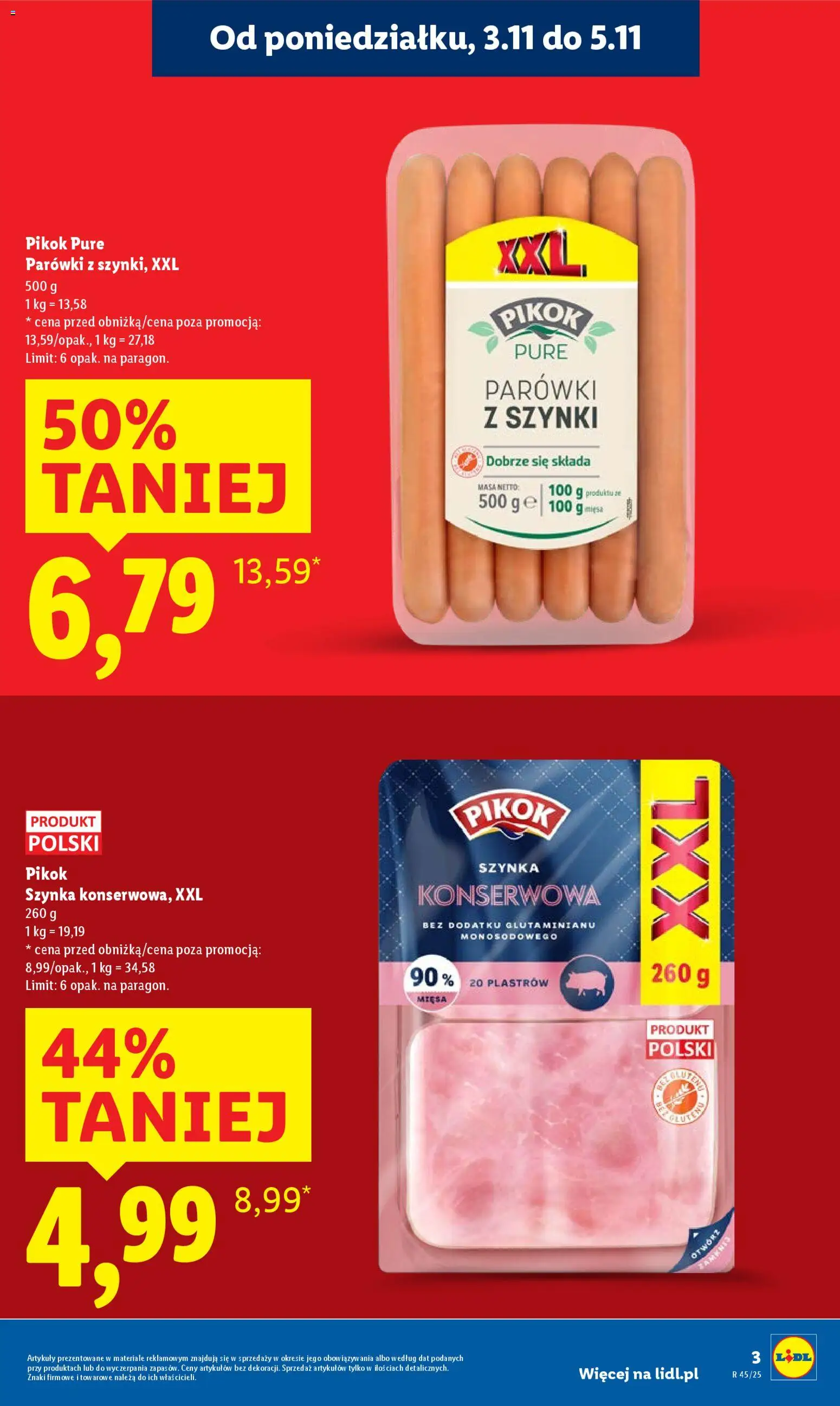 Lidl Gazetka od 03.11.2025 | Strona: 3