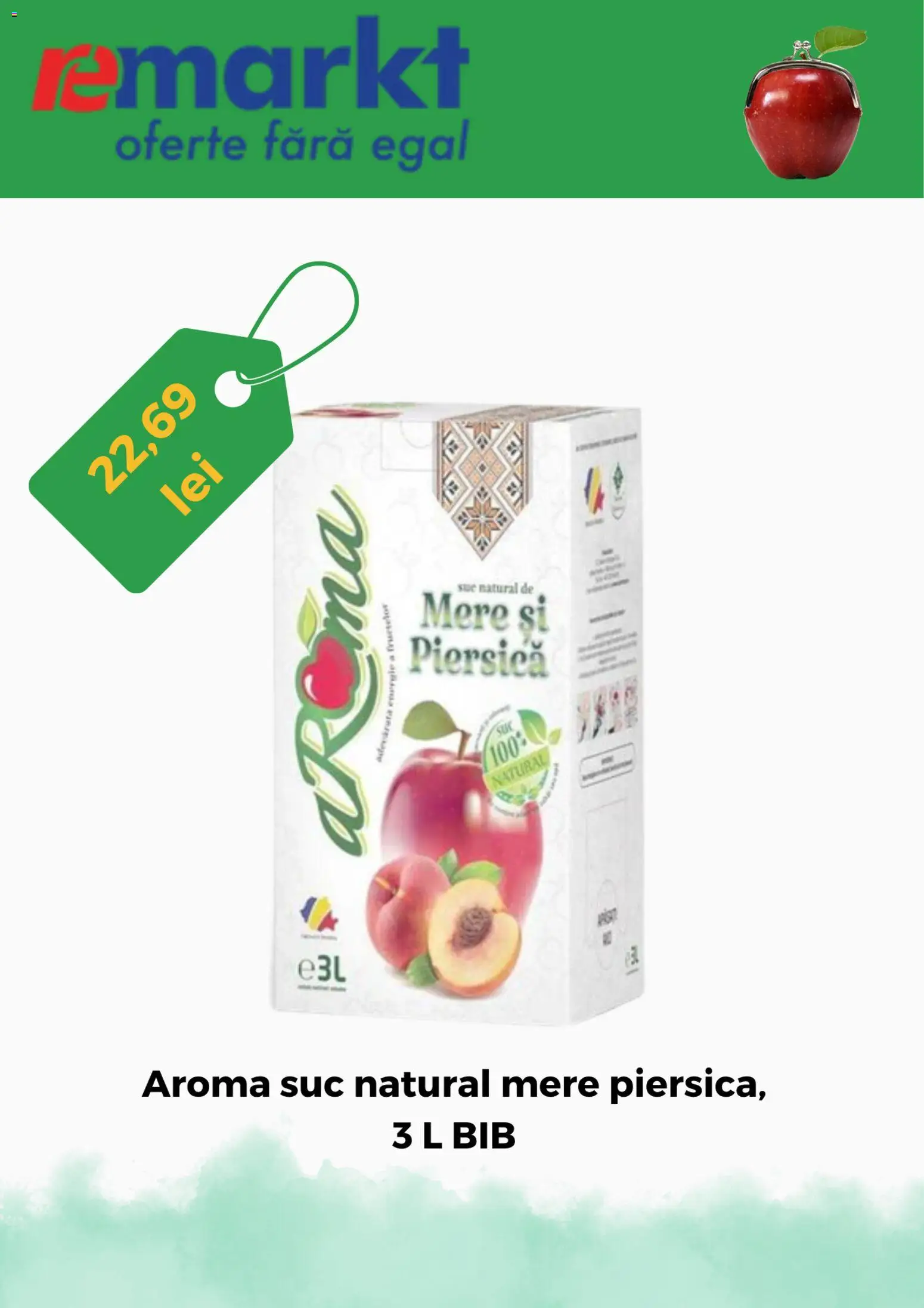 Noul catalog Remarkt – valabil de la 01.04.2026 | Pagină: 5 | Produse: Piersică, Suc, Mere