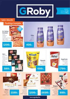 G'Roby Akciós újság - amely érvényes a következő dátumtól: 05.02.2026
