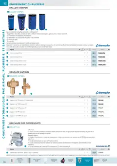 Rexel - Prévisualisation de Rexel  Chauffage Hydraulique, PAC Air-Eau, Plomberie et Sanitaire valide à partir de 01.12.2025 | Page: 49 | Produits: Tampon