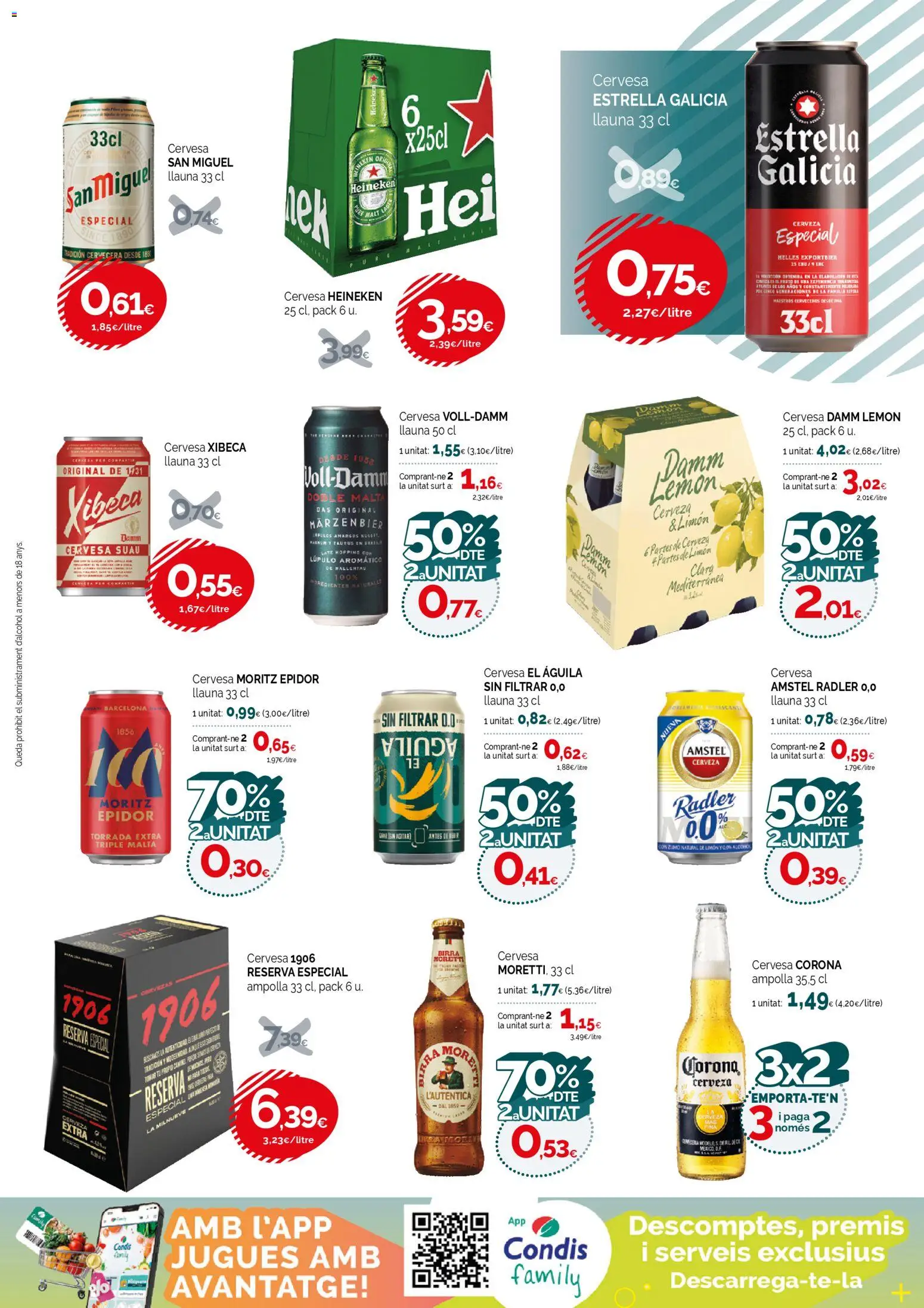 Condis folleto life │ válido desde el 05.11.2025 | Página: 19 | Productos: Cerveza, Ροζ πιπέρι, Σπανάκι