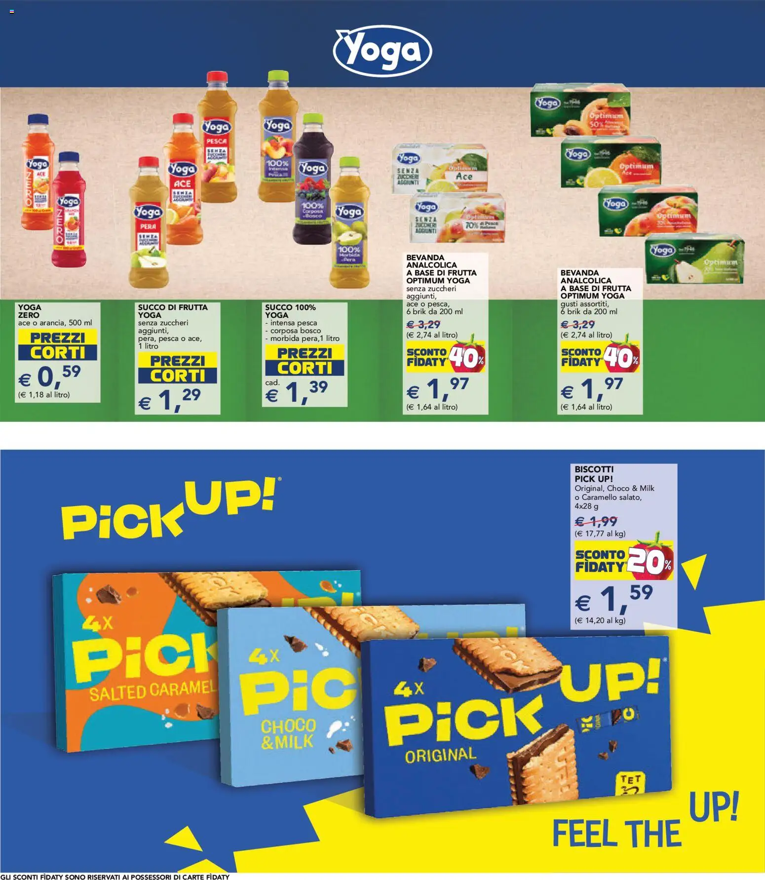 Volantino Esselunga S del 23.04.2026 | Pagina: 25 | Prodotti: Biscotti, Frutta, Pesca, Succo di frutta