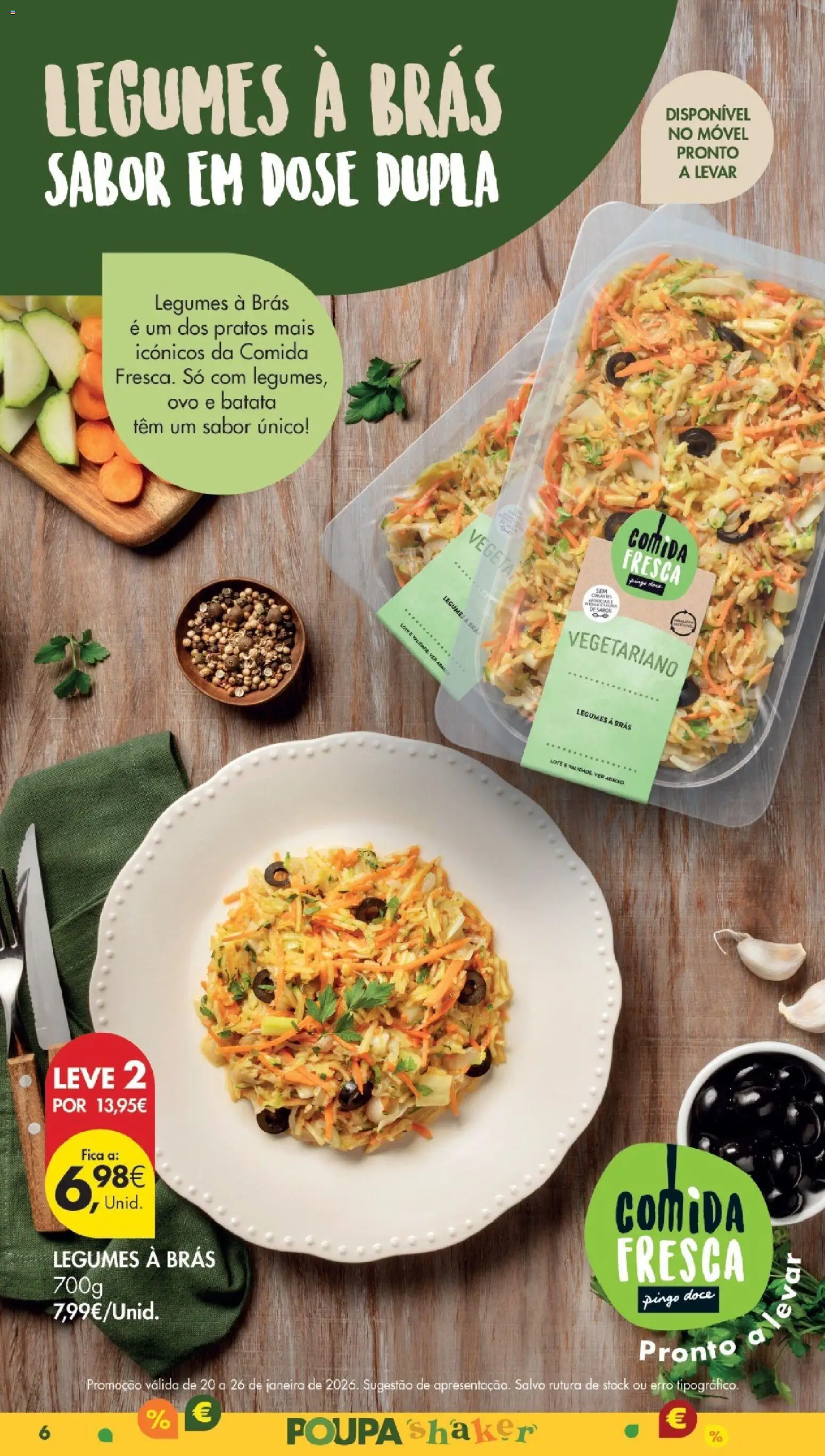 Pingo Doce Poupe Esta Semana Madeira │ válido de 20.01.2026 | Página: 6 | Produtos: Batata, Pratos, Armário