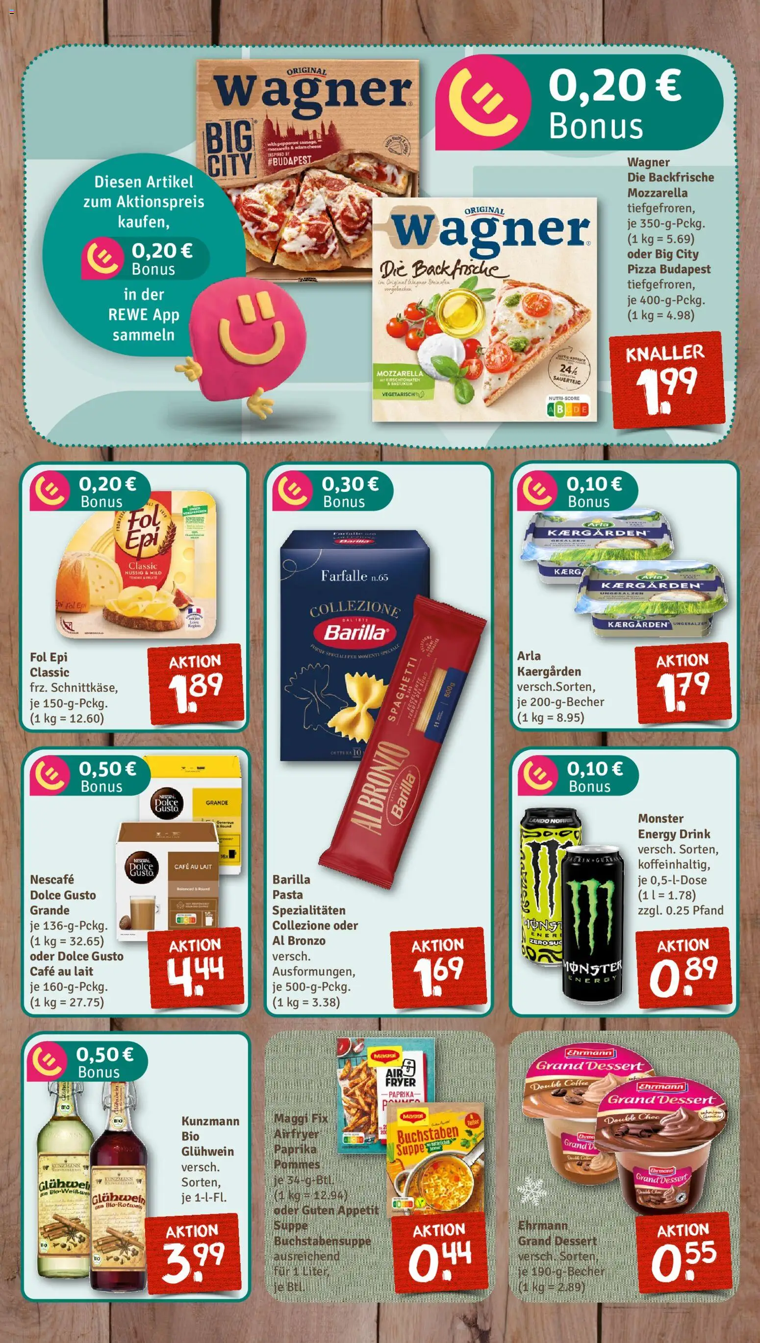 Nahkauf Prospekt – gültig ab 30.11.2025 | Seite: 6 | Produkte: Nescafe, Mozzarella, Pasta, Dolce gusto