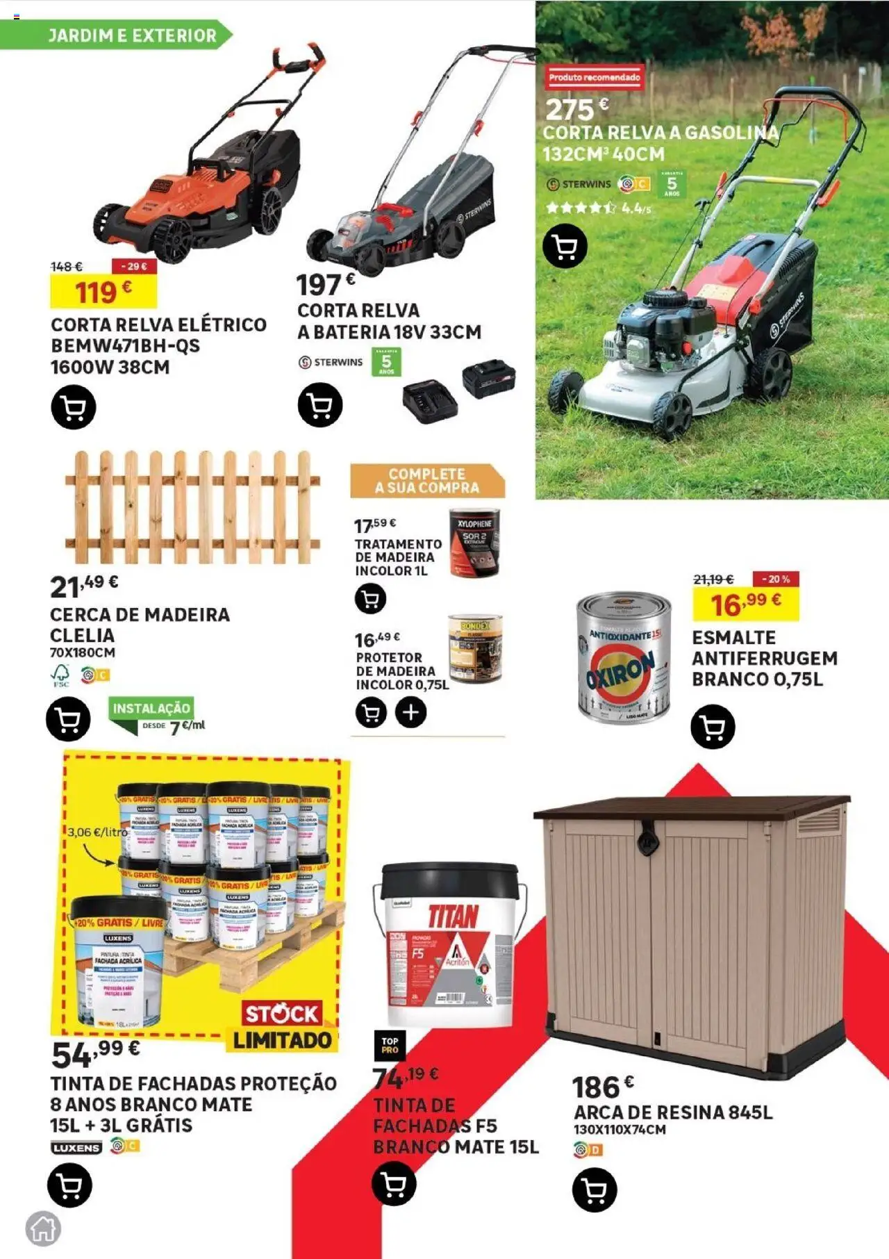 Leroy Merlin  Arquipélago dos Açores │ válido de 24.07.2025 | Página: 6 | Produtos: Tinta, Bateria