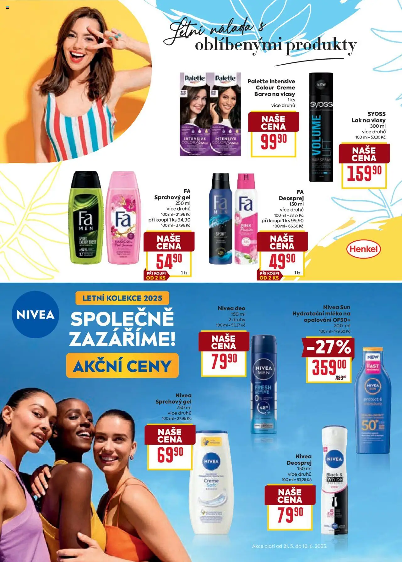 Billa katalog - Léto od 11.06.2025 | Strana: 24 | Produkty: Syoss, Deodorant, Mléko, Barva na vlasy