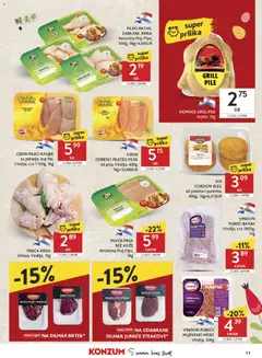 PILEĆA KRILA, rinfuza, Vindija, 1kg - Pregled kataloga iz trgovine Konzum, vrijedi od 01.04.2026 | Stranica: 11