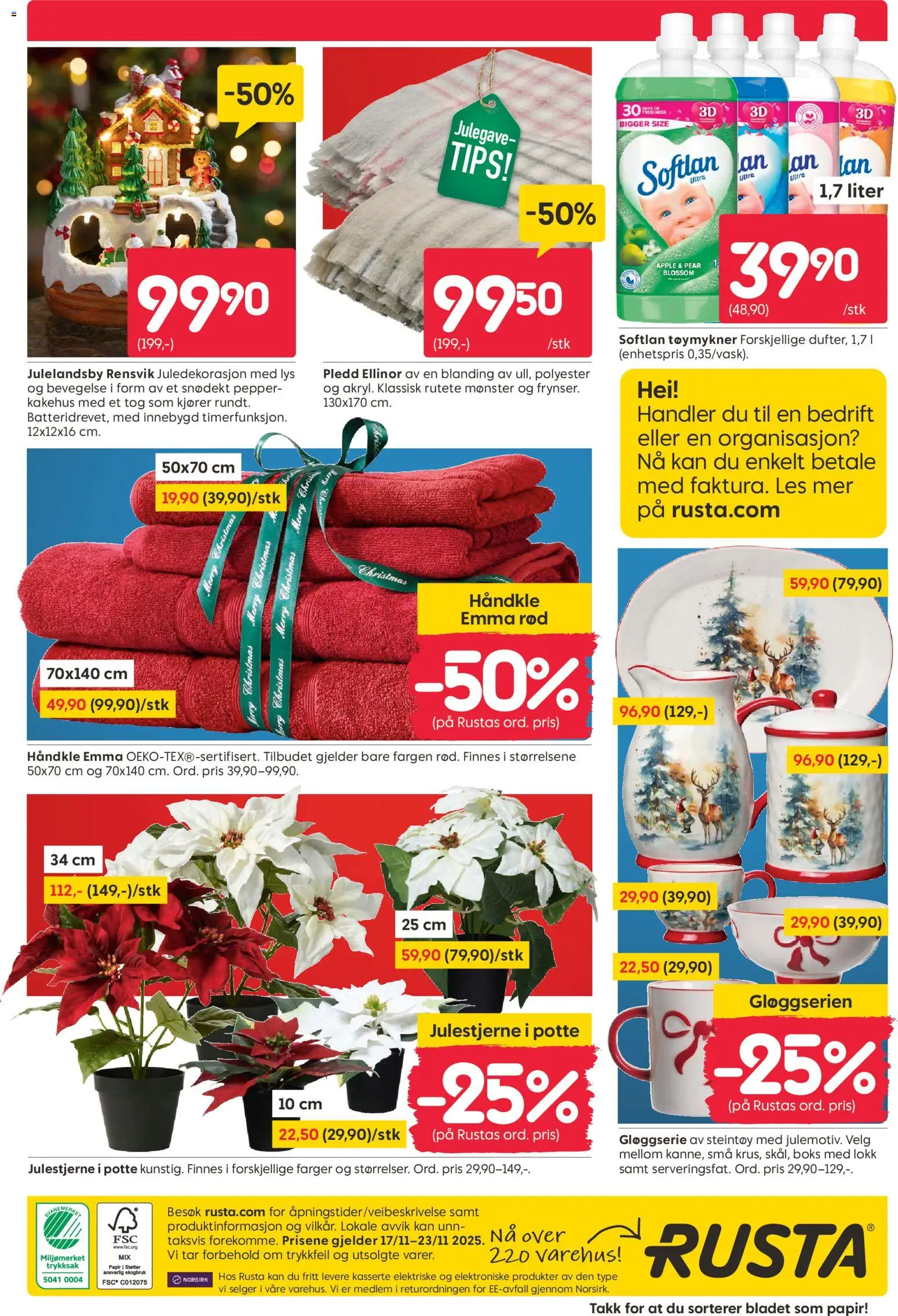 {H1} | Side: 20 | Produkter: Tøymykner, Сервер, Lys, Boks