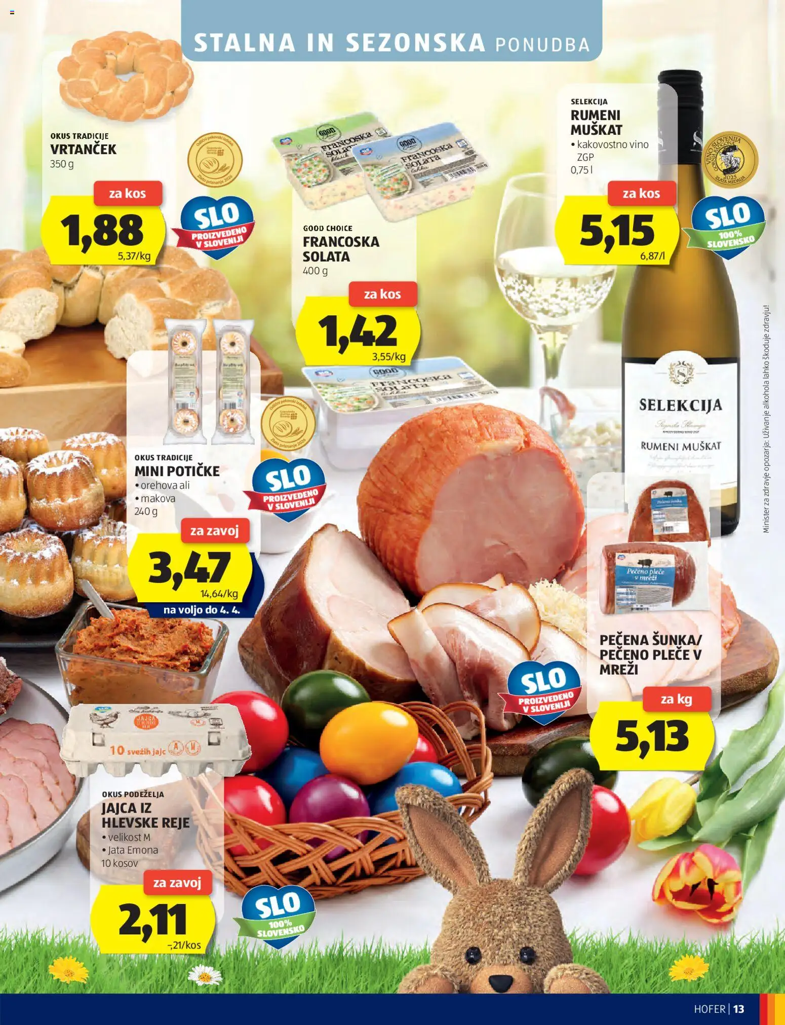 Novi Hofer katalog ponudbe – veljaven od 01.04.2026 | Stran: 13