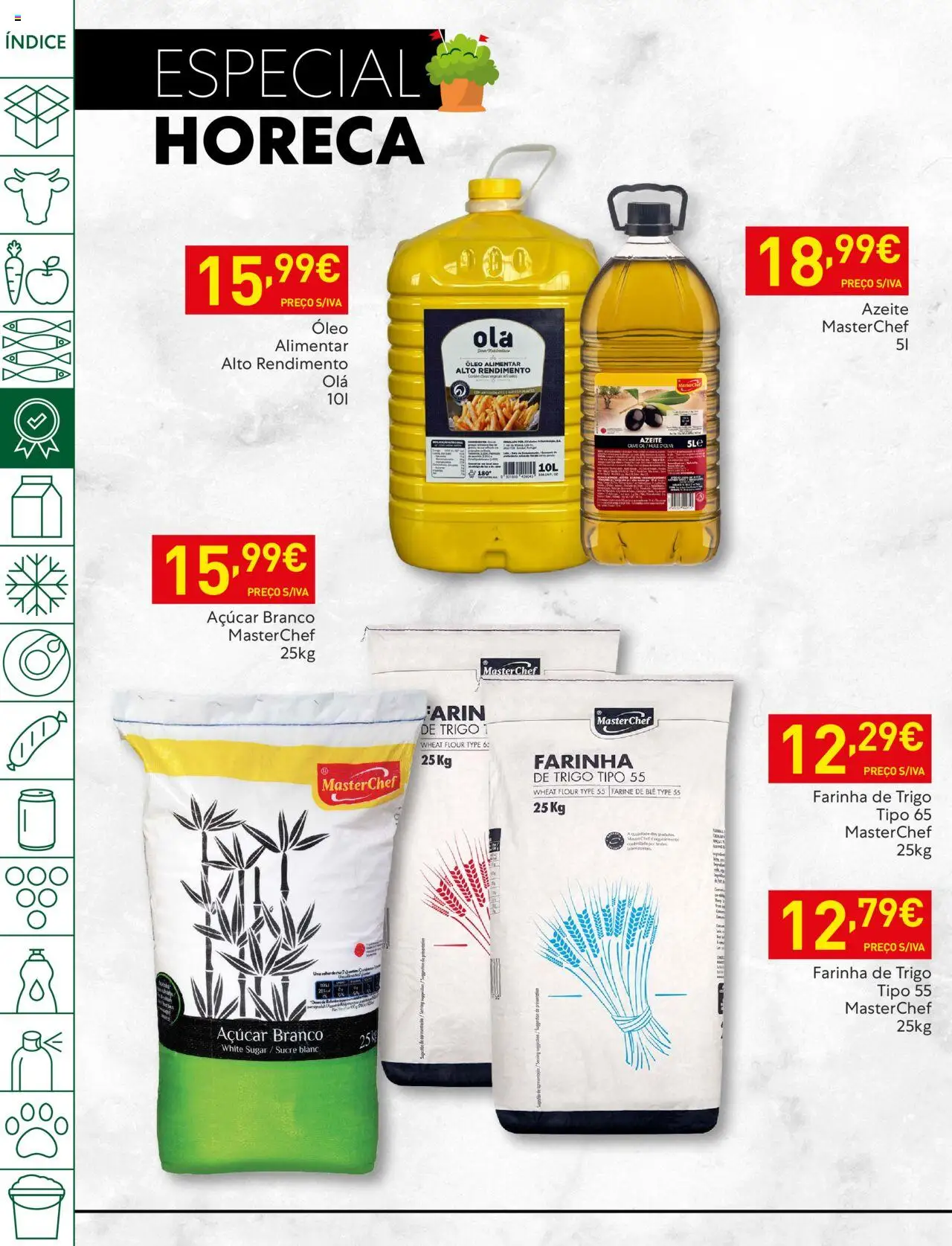 Recheio folheto │ válido de 24.06.2025 | Página: 16 | Produtos: Azeite, Farinha de trigo, Óleo, Açúcar