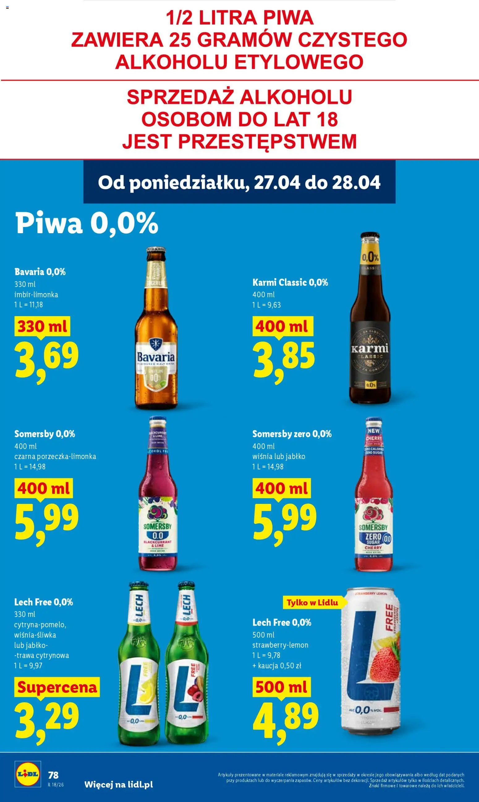 Lidl gazetka od 27.04.2026 | Strona: 78
