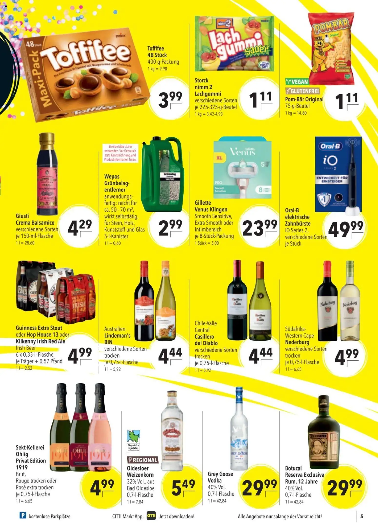 CITTI tilbudsavis – gyldig fra 17.03.2026 | Side: 5 | Produkter: Vodka, Bad, Balsamico