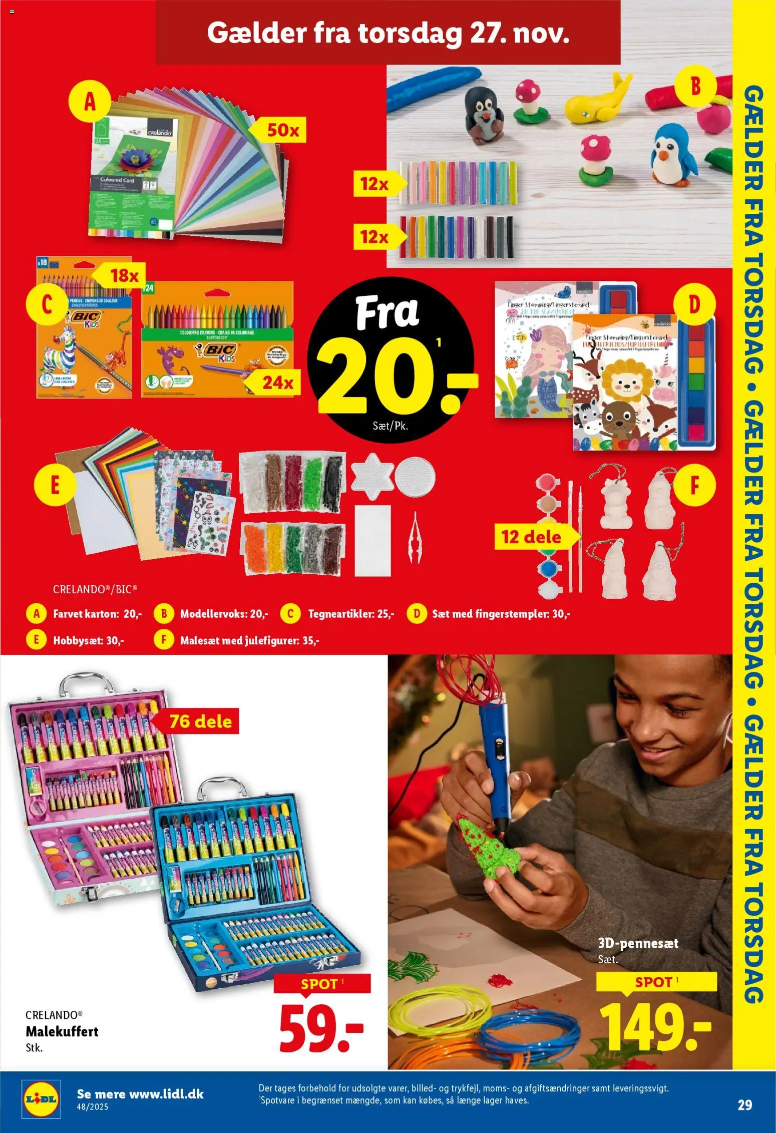 Lidl tilbudsavis – gyldig fra 23.11.2025 | Side: 13 | Produkter: Søm