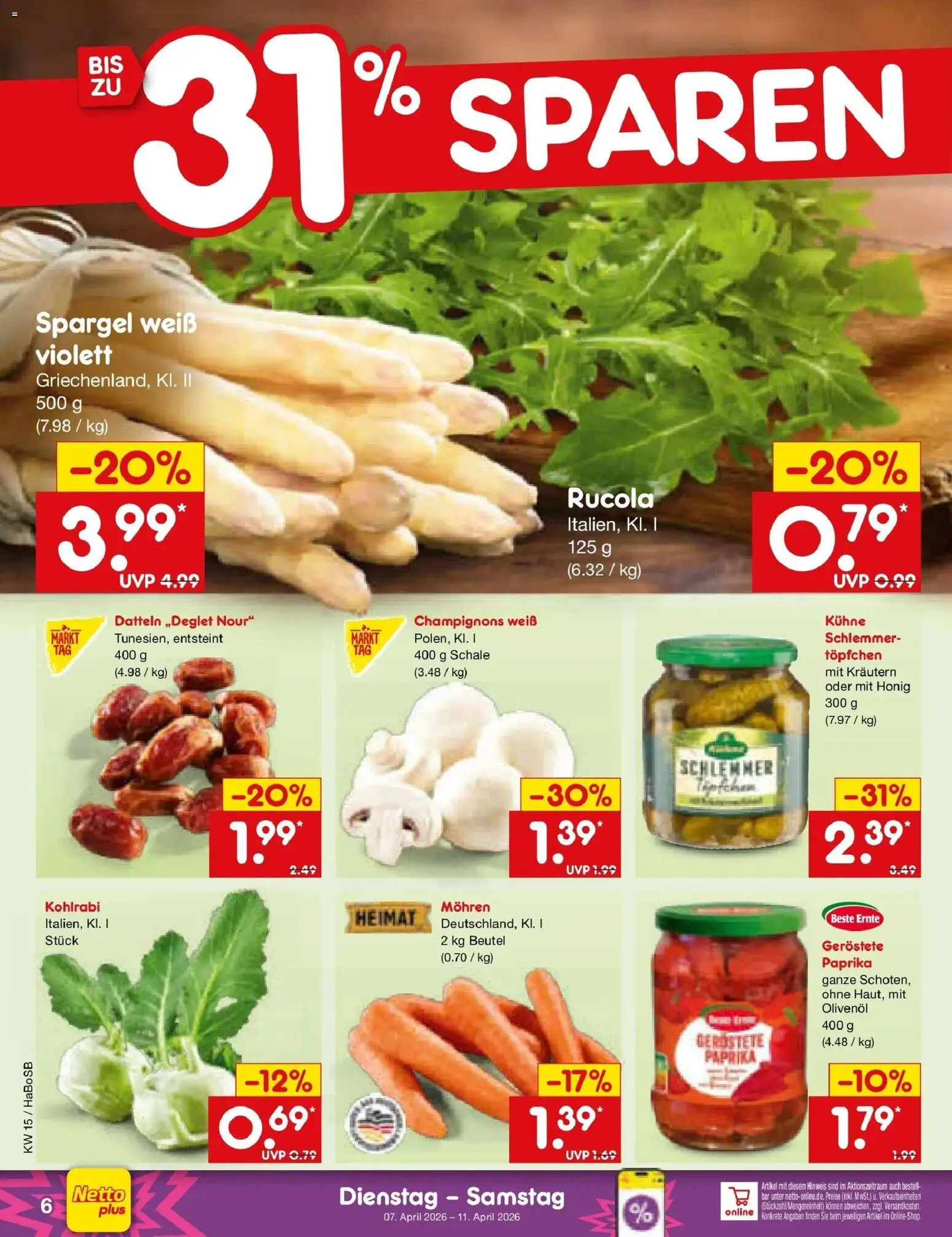 Netto Marken-Discount Prospekt Wuppertal	 – gültig ab 05.04.2026 | Seite: 8