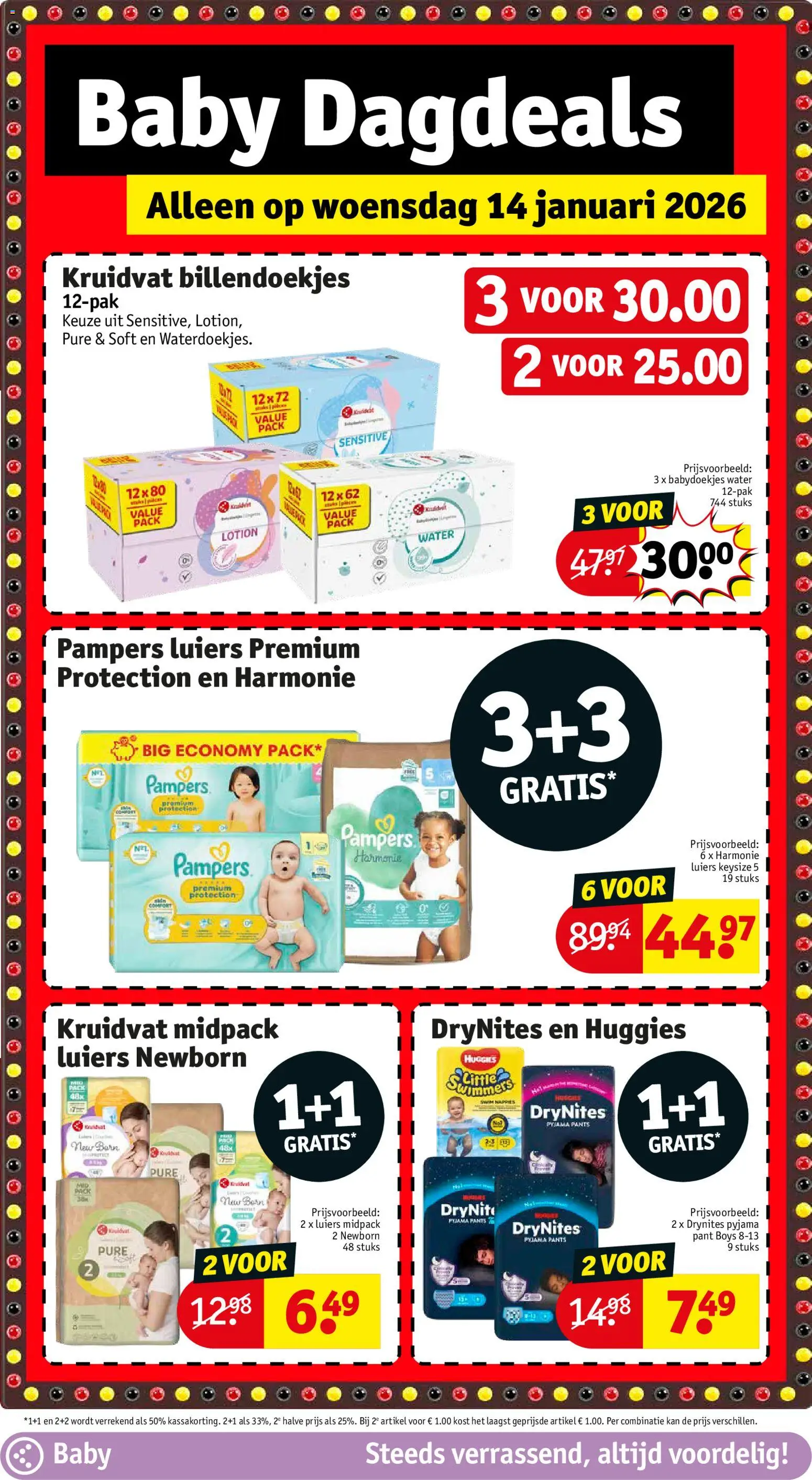 {H1} | Pagina: 4 | Producten: Pampers, Babydoekjes, Kan, Pyjama