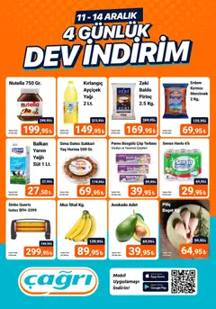 11.12.2025 tarihinden itibaren geçerli olan Çağrı Market kataloğu önizlemesi