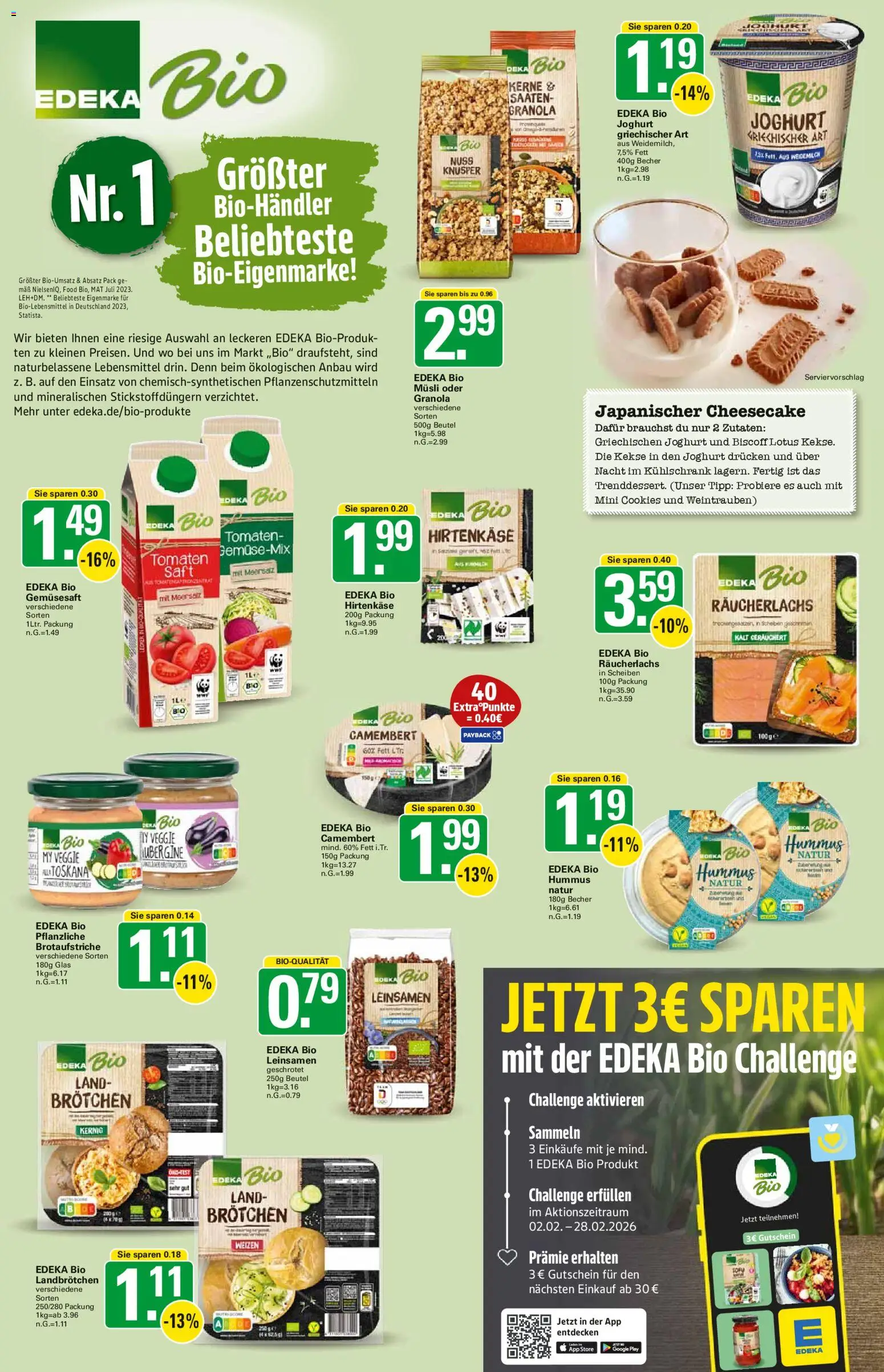 WEZ Prospekt – gültig ab 16.02.2026 | Seite: 13 | Produkte: Salz, Weintrauben, Saft, Kekse