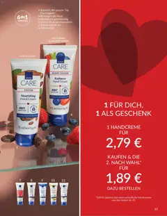 AVON Katalog Februar 2026 ab 01.02.2026 gültig | Seite: 35 | Produkte: Handcreme