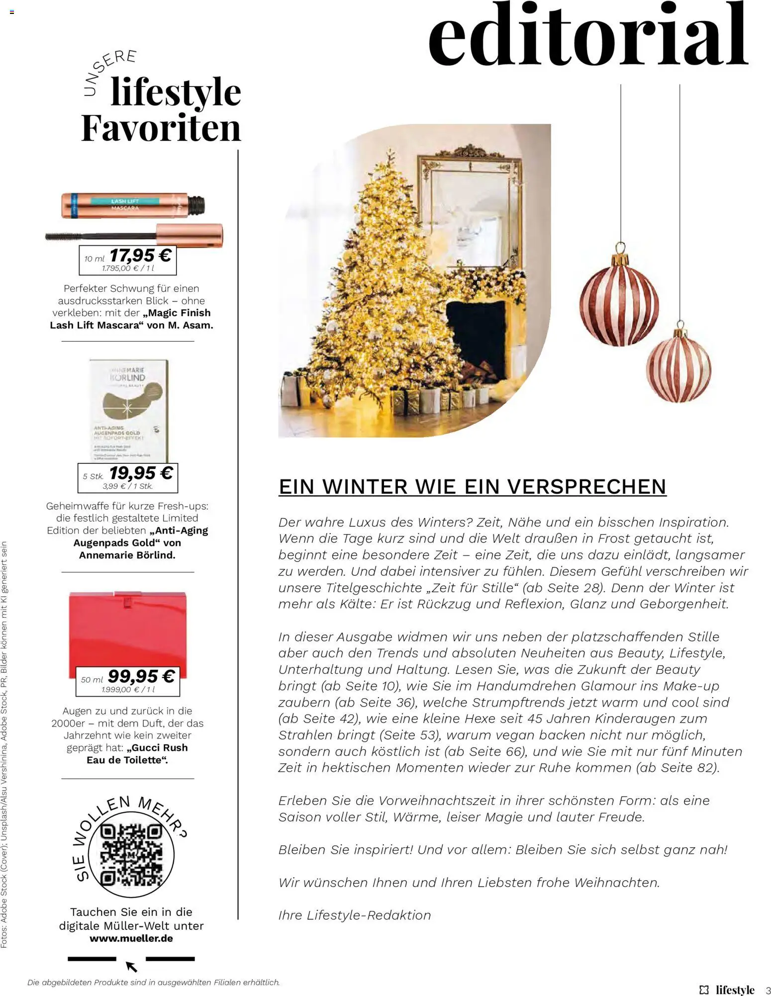 Müller Lifestyle – gültig ab 14.11.2025 | Seite: 3 | Produkte: Toilette, Eau de Toilette, Finish, Bilder