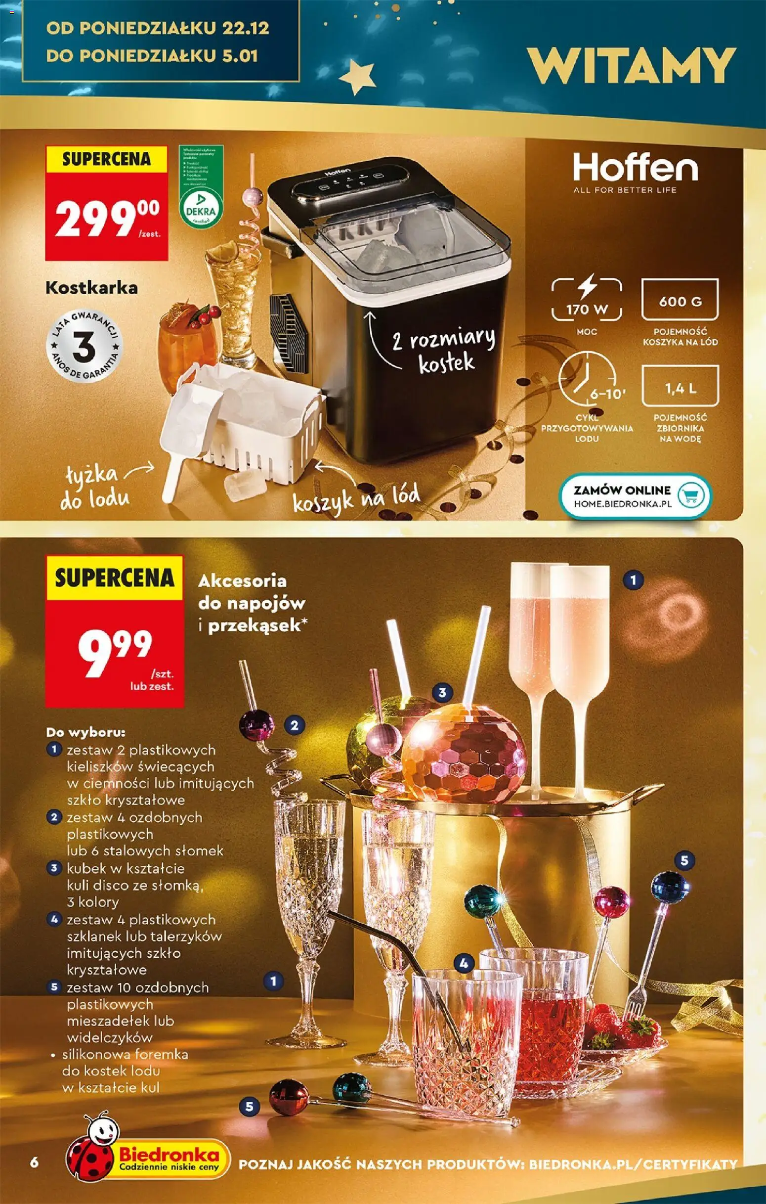 Biedronka gazetka - Hity i inspiracje od 29.12.2025 | Strona: 10