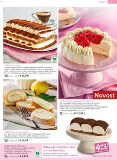 Bofrost katalog akcije – veljaven od 04.03.2026 | Stran: 87 | Izdelki: Torta, Piskoti