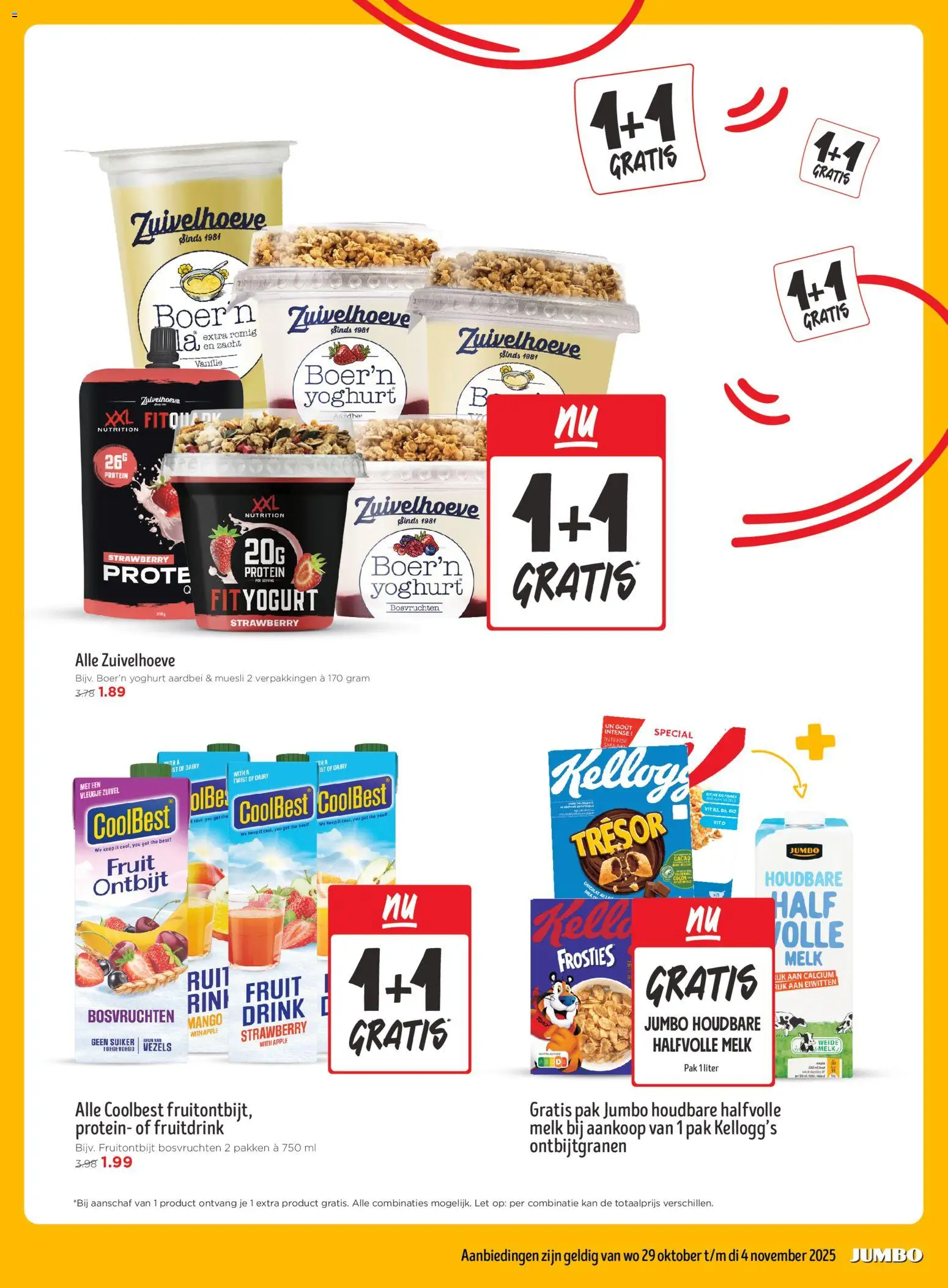 {H1} | Pagina: 7 | Producten: Melk, Muesli, Tortilla lap, Mango