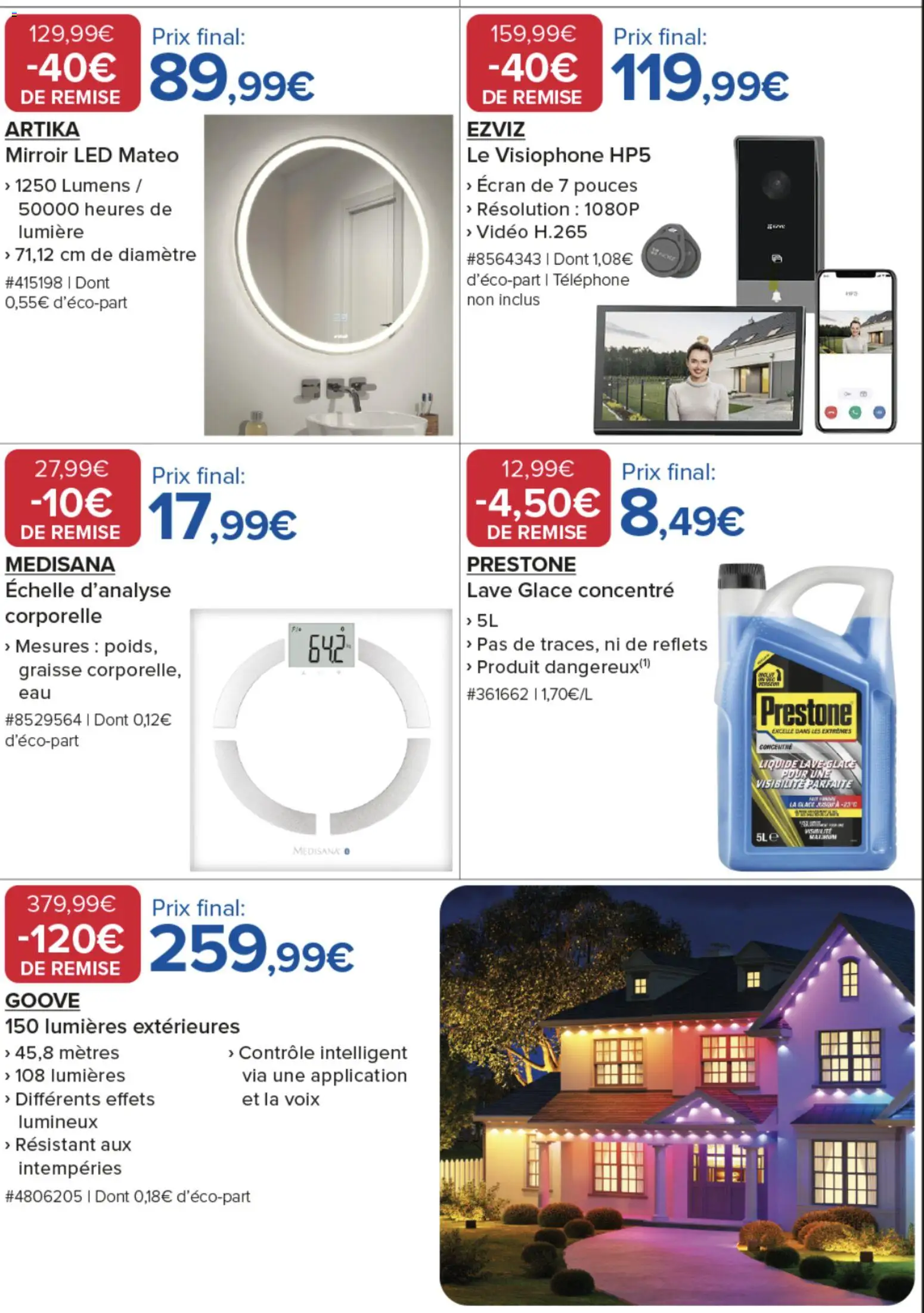 {H1} | Page: 7 | Produits: Téléphone, Vidéo