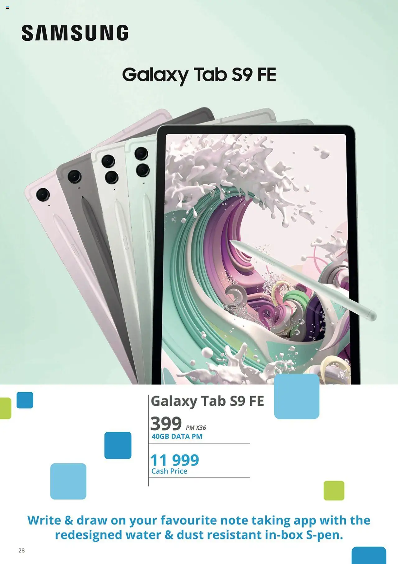 Cellucity Specials │ valid from 07.07.2025 | Page: 28 | Products: Data, Water