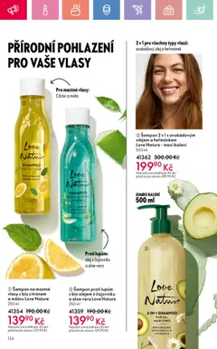 Oriflame katalog č.10/2025 od 06.07.2025 | Strana: 134 | Produkty: Tea Tree Oil, Šampon proti lupům, Citron, Šampon