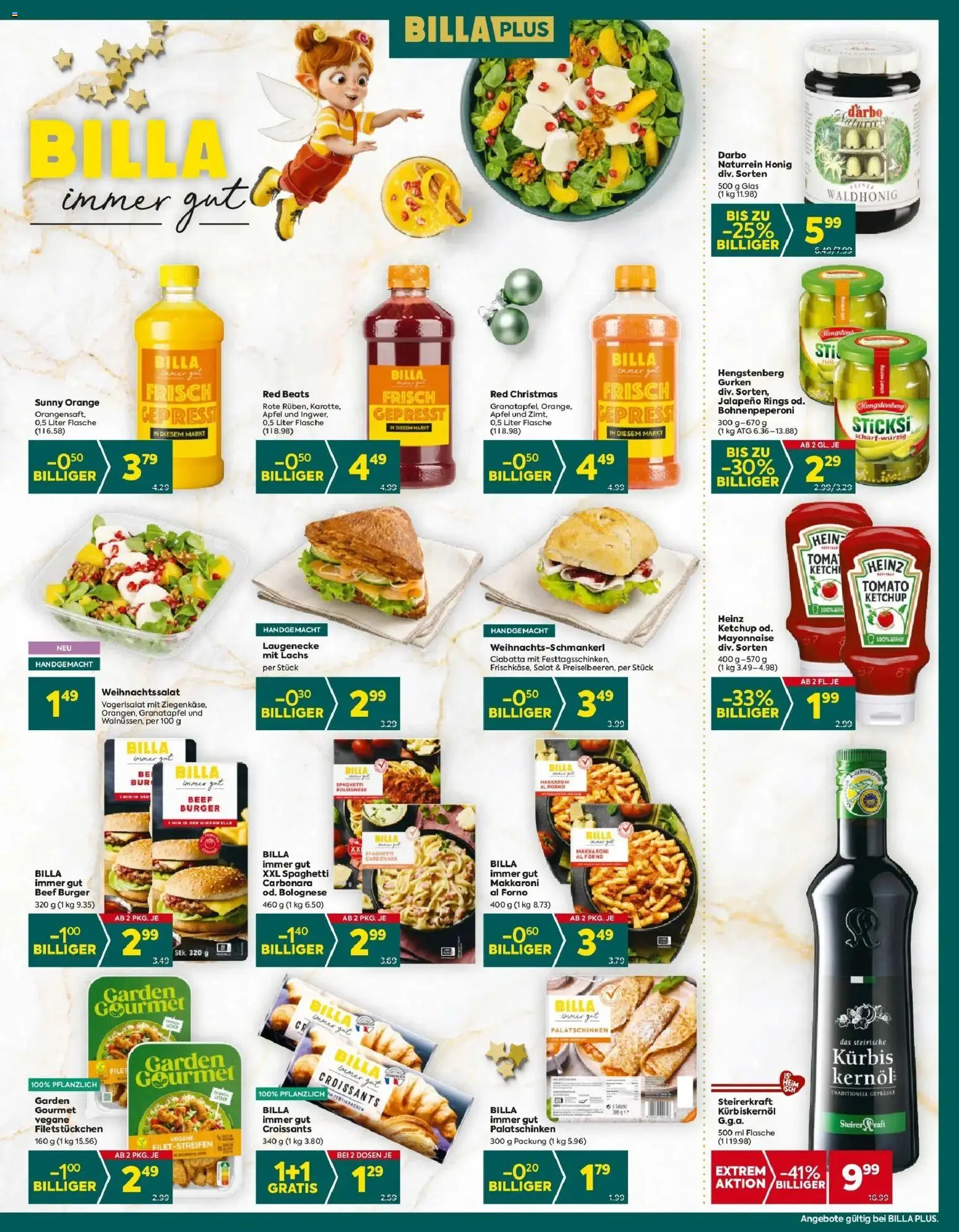 Billa Plus Flugblatt - Salzburg gültig ab 11.12.2025 | Seite: 11 | Produkte: Gurken, Salat, Mayonnaise, Hajdina liszt