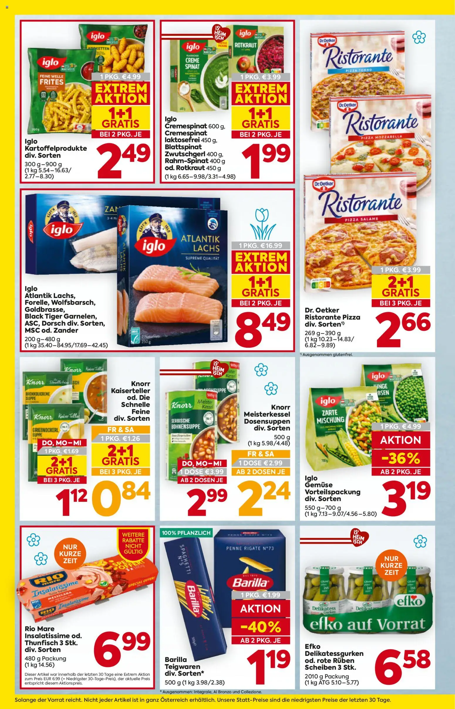 Billa Flugblatt - Burgenland gültig ab 26.02.2026 | Seite: 10 | Produkte: Gurken, Gemüse, Pizza