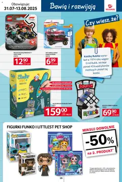 Selgros cash&carry - Katalog Szkoła od 31.07.2025 | Strona: 26 | Produkty: Figurki, Lego