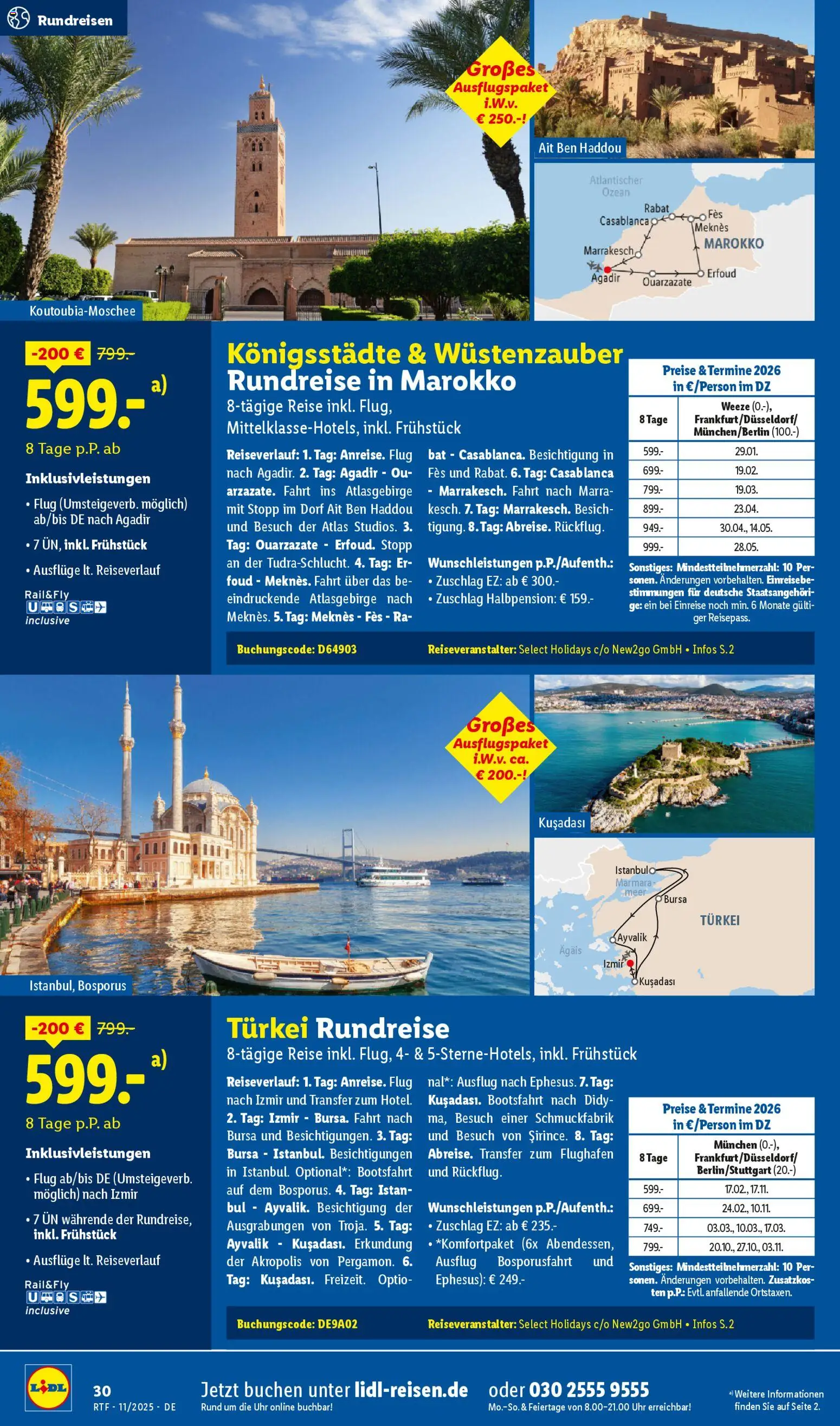 Lidl Reisen - Black Friday – gültig ab 12.11.2025 | Seite: 30 | Produkte: Uhr