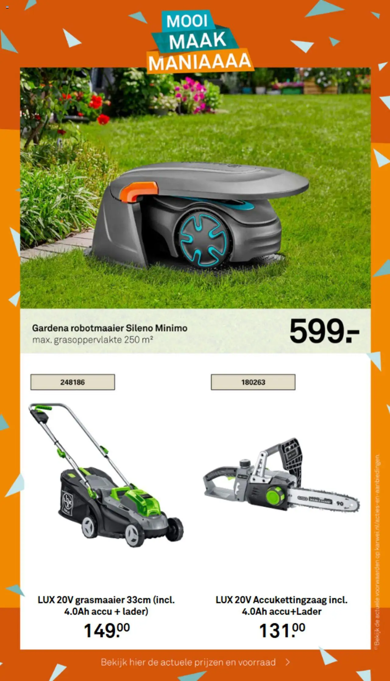  | Pagina: 16 | Producten: Grasmaaier