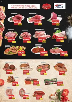 Medius katalog - važi od 26.08.2025 | Strana: 2 | Proizvode: Juneći but, Juneća rebra, Salama, Kobasica