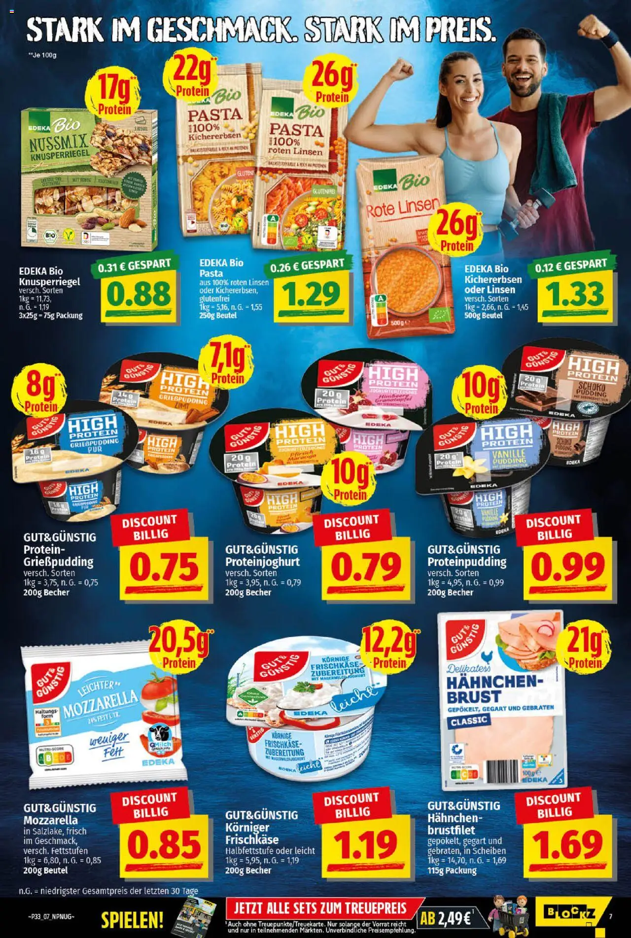 NP Discount Prospekt 	 - gültig ab dem 11.08.2025 | Seite: 7 | Produkte: Hahnchen, Mozzarella, Pasta, Frischkase