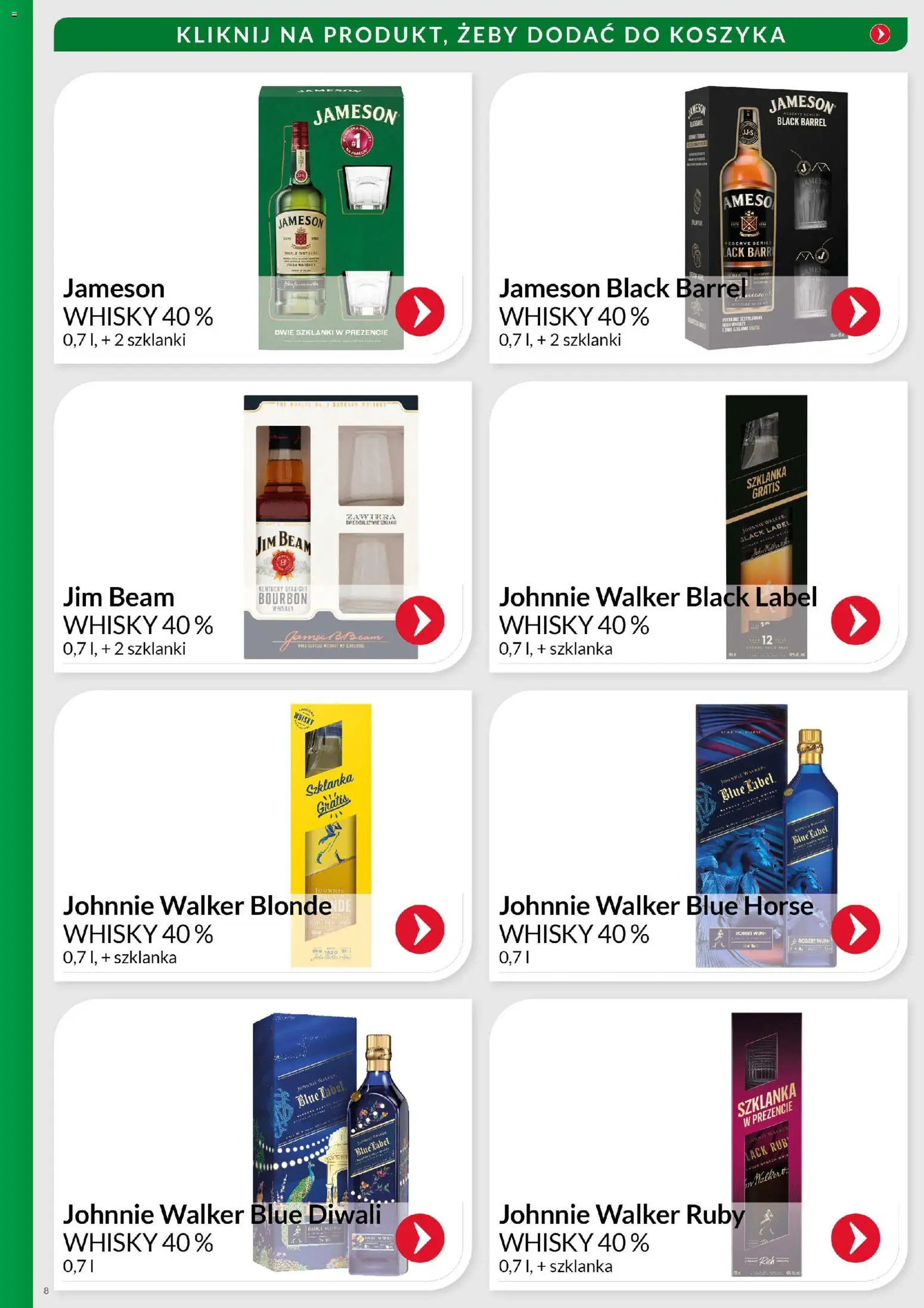 Eurocash Gazetka - Świąteczny Katalog Alkoholi od 01.11.2025 | Strona: 8