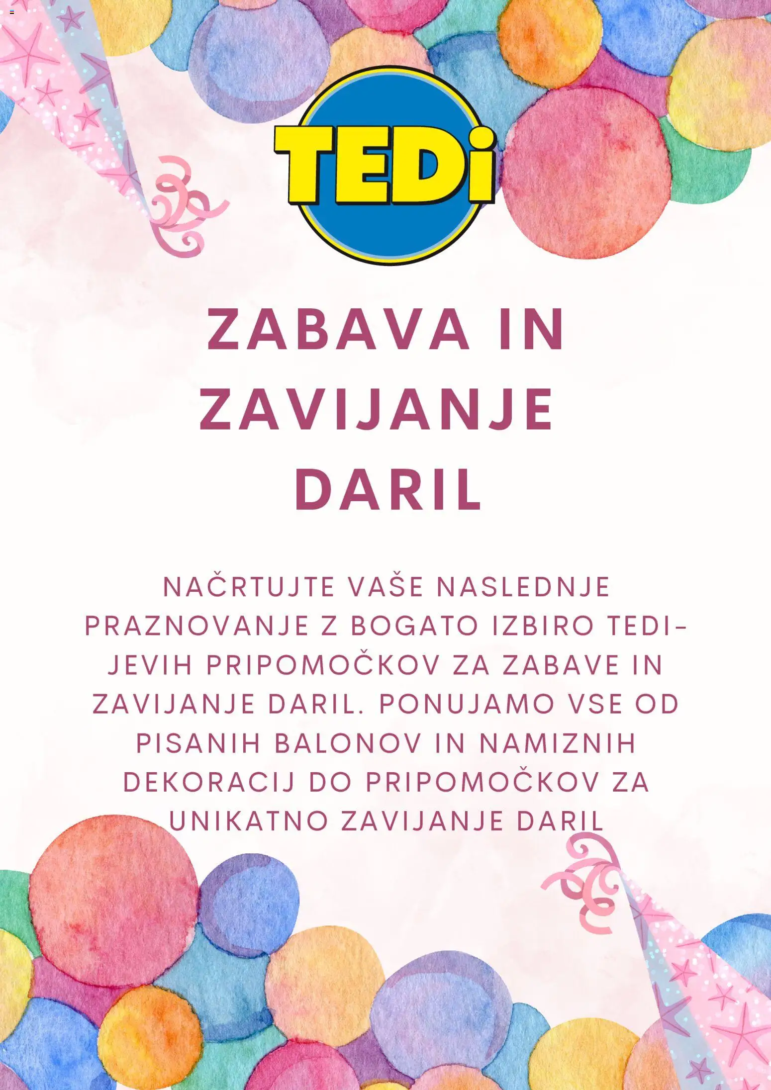 Novi TEDi katalog ponudbe – veljaven od 01.11.2025 | Stran: 1
