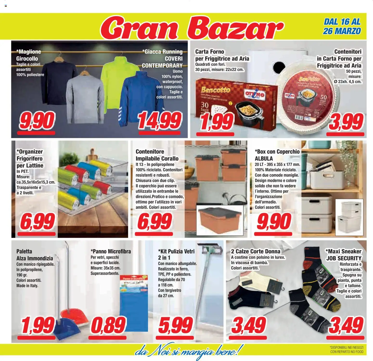 Volantino Prix del 16.03.2026 | Pagina: 29 | Prodotti: Paletta, Contenitore, Forno, Carta forno