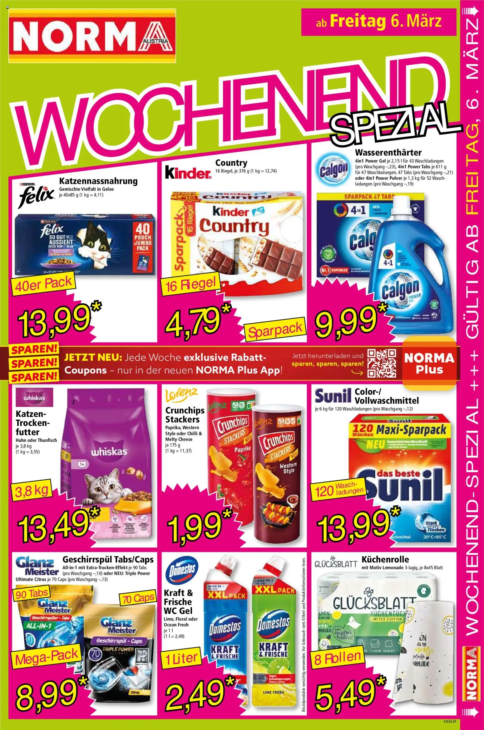 Norma Flugblatt gültig ab 02.03.2026 | Seite: 17 | Produkte: Geschirrspüler