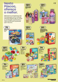 Pré-visualização Intermarché Pascoa Super válido de 19.03.2026 | Página: 11 | Produtos: Jogos, Balde, Maça