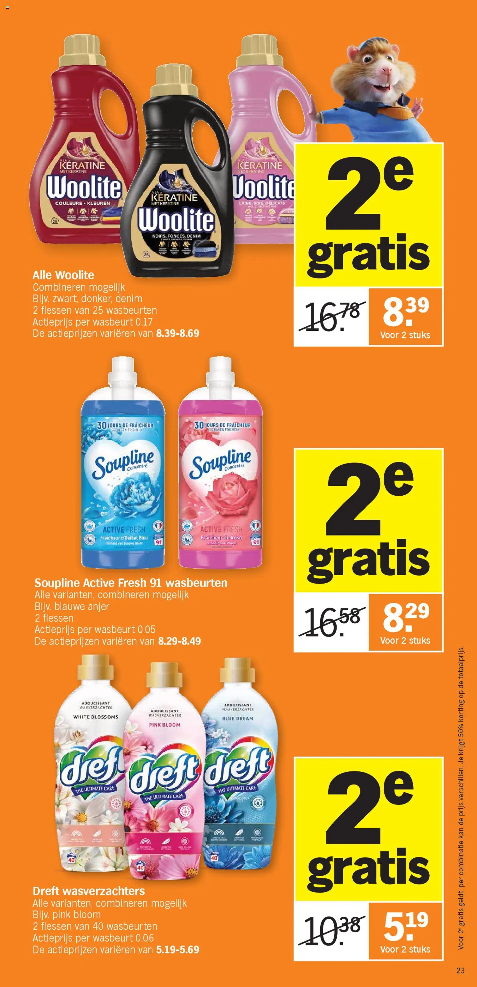 {H1} | Pagina: 23 | Producten: Wasverzachter, Kan